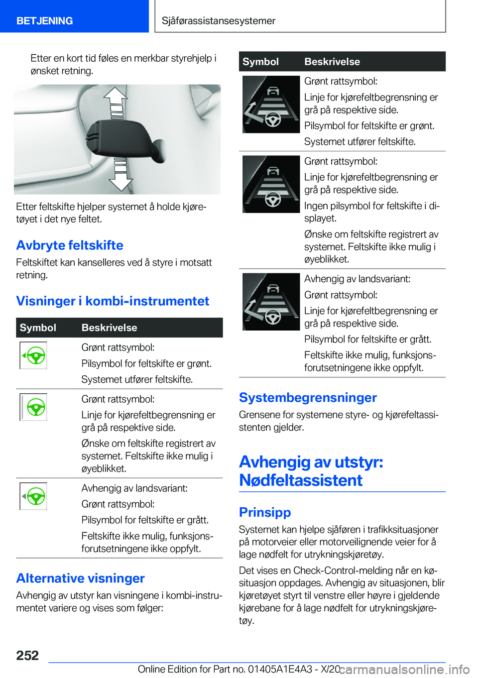 BMW M3 2021  InstruksjonsbØker (in Norwegian) �E�t�t�e�r��e�n��k�o�r�t��t�i�d��f�