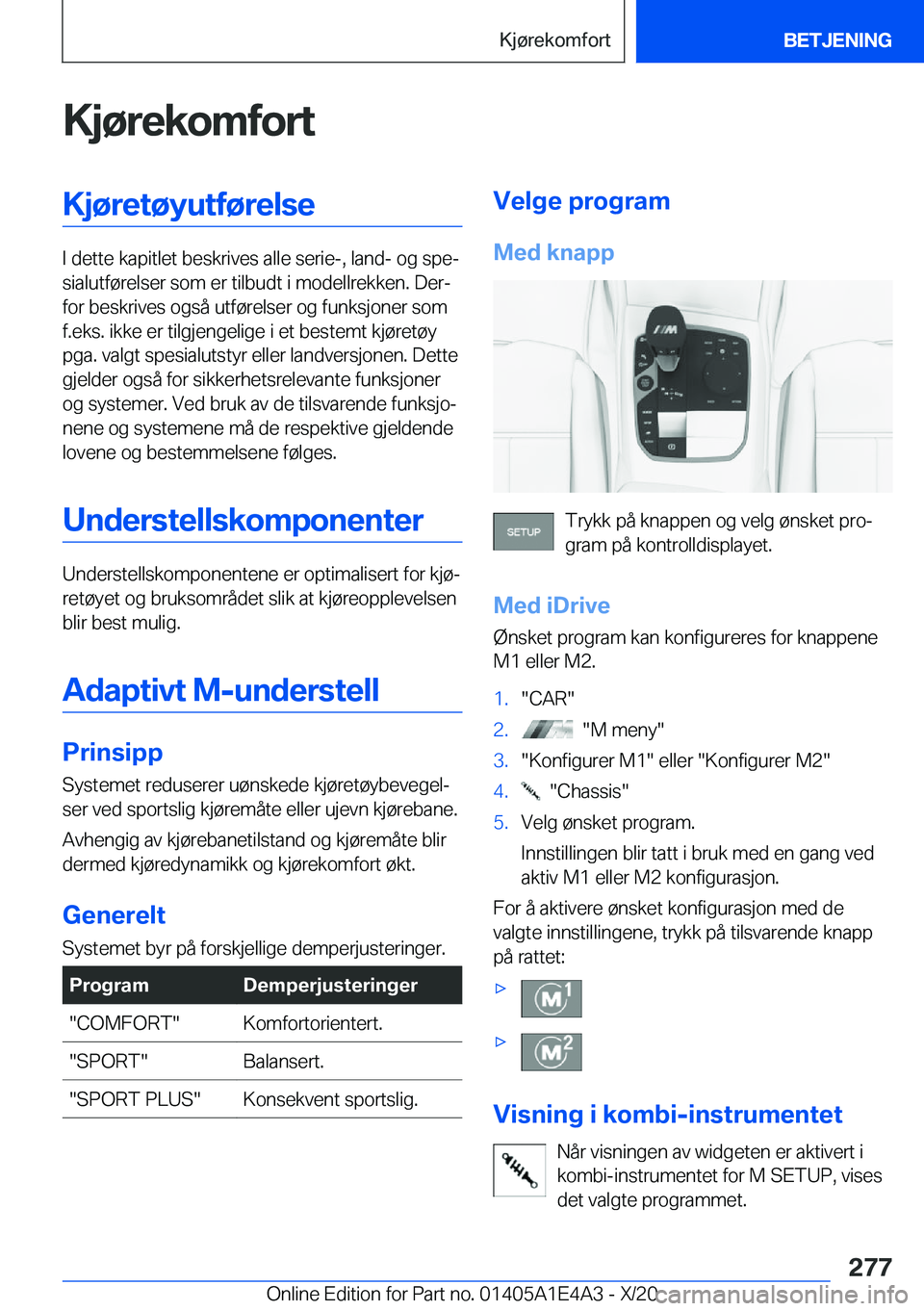 BMW M3 2021  InstruksjonsbØker (in Norwegian) �K�j�