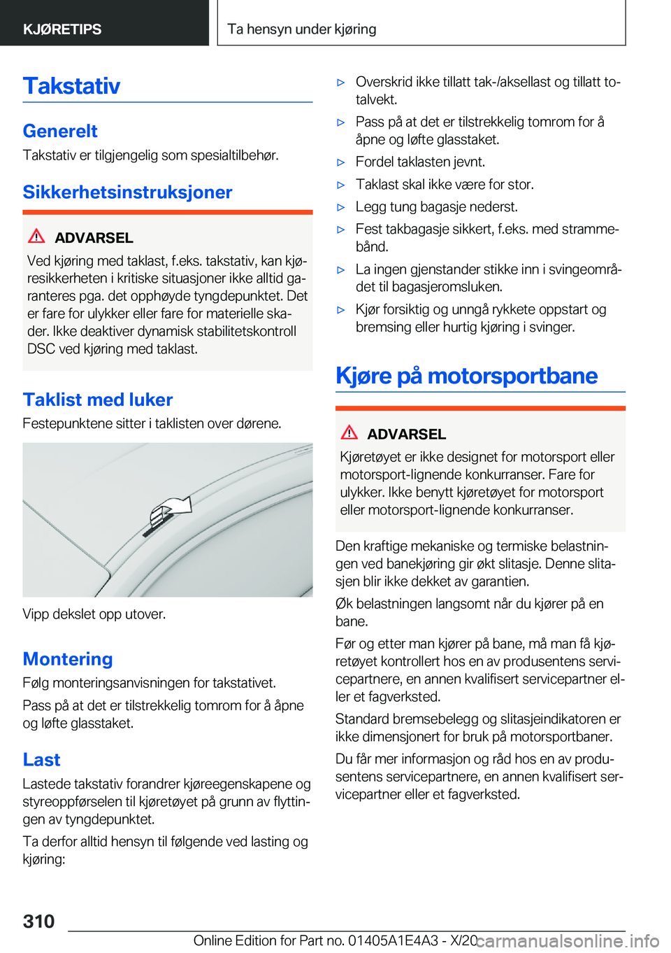 BMW M3 2021  InstruksjonsbØker (in Norwegian) �T�a�k�s�t�a�t�i�v
�G�e�n�e�r�e�l�t
�T�a�k�s�t�a�t�i�v��e�r��t�i�l�g�j�e�n�g�e�l�i�g��s�o�m��s�p�e�s�i�a�l�t�i�l�b�e�h�