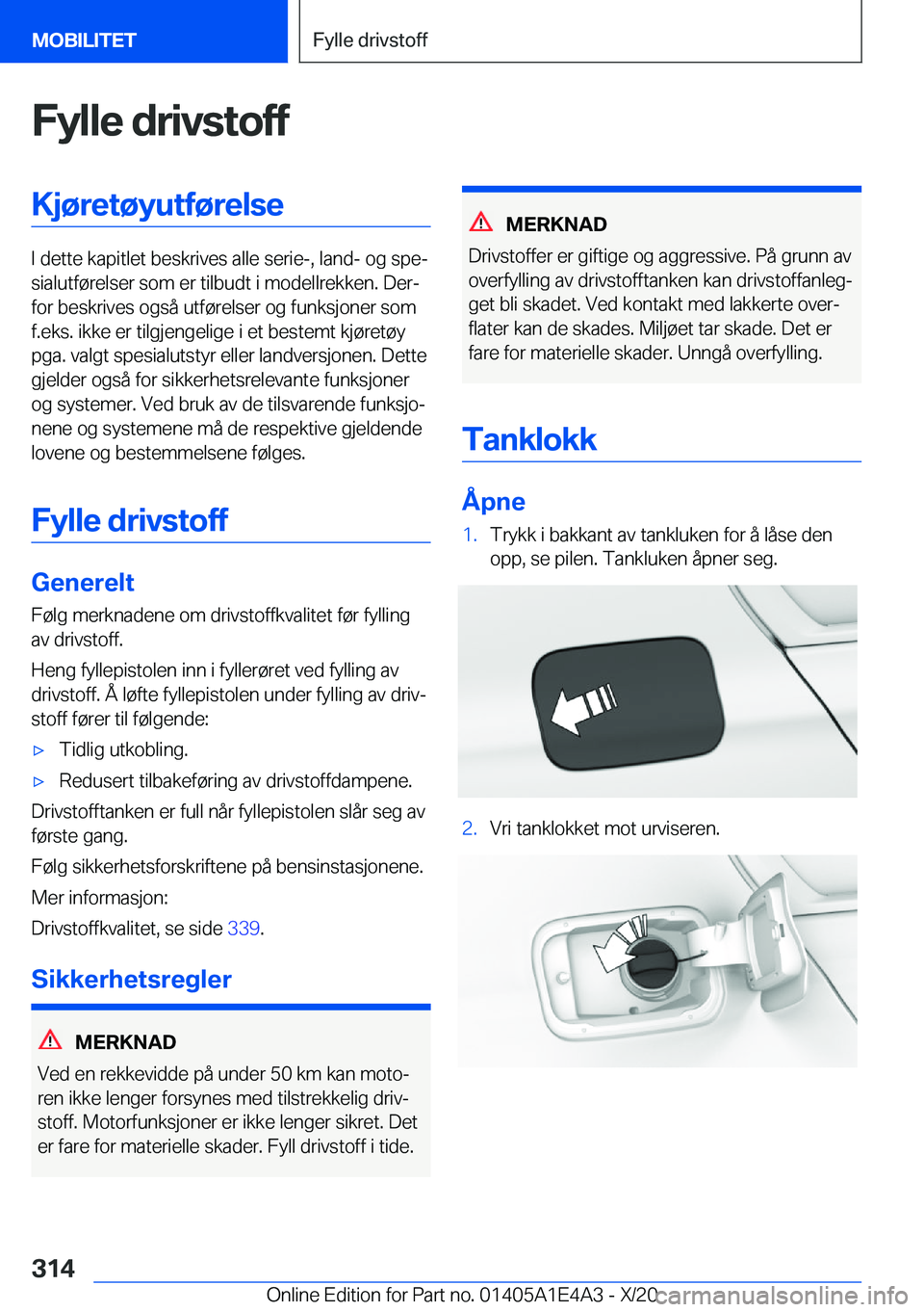 BMW M3 2021  InstruksjonsbØker (in Norwegian) �F�y�l�l�e��d�r�i�v�s�t�o�f�f�K�j�