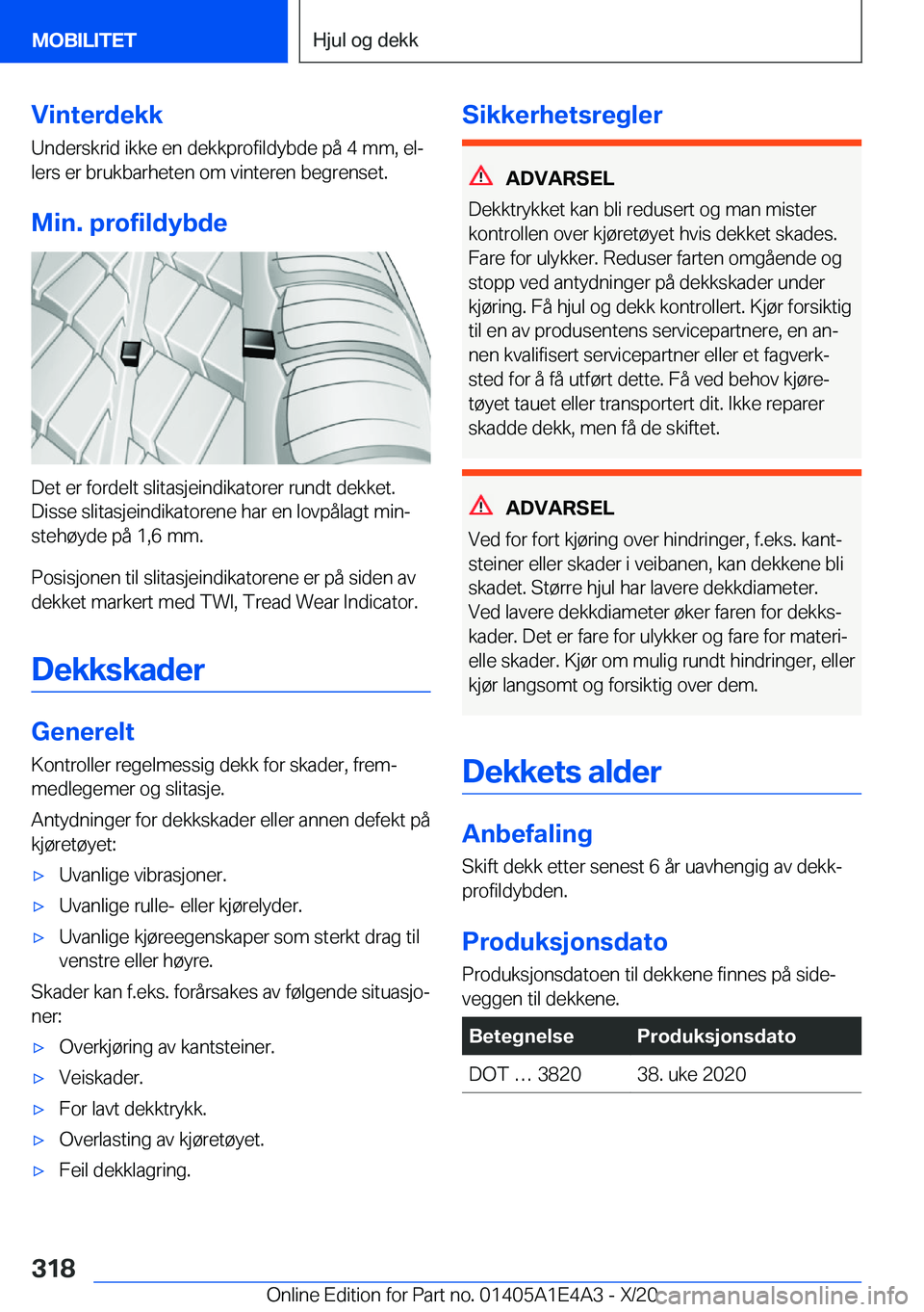 BMW M3 2021  InstruksjonsbØker (in Norwegian) �V�i�n�t�e�r�d�e�k�k�U�n�d�e�r�s�k�r�i�d��i�k�k�e��e�n��d�e�k�k�p�r�o�f�i�l�d�y�b�d�e��p�å��4��m�m�,��e�lj
�l�e�r�s��e�r��b�r�u�k�b�a�r�h�e�t�e�n��o�m��v�i�n�t�e�r�e�n��b�e�g�r�e�n�s�e�t