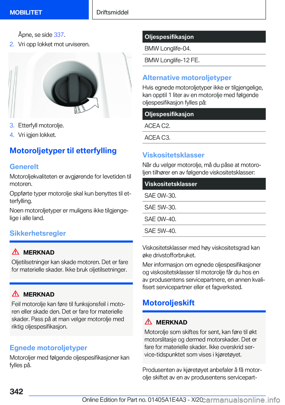 BMW M3 2021  InstruksjonsbØker (in Norwegian) �