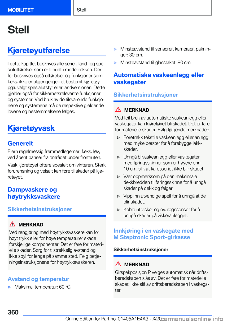 BMW M3 2021  InstruksjonsbØker (in Norwegian) �S�t�e�l�l�K�j�