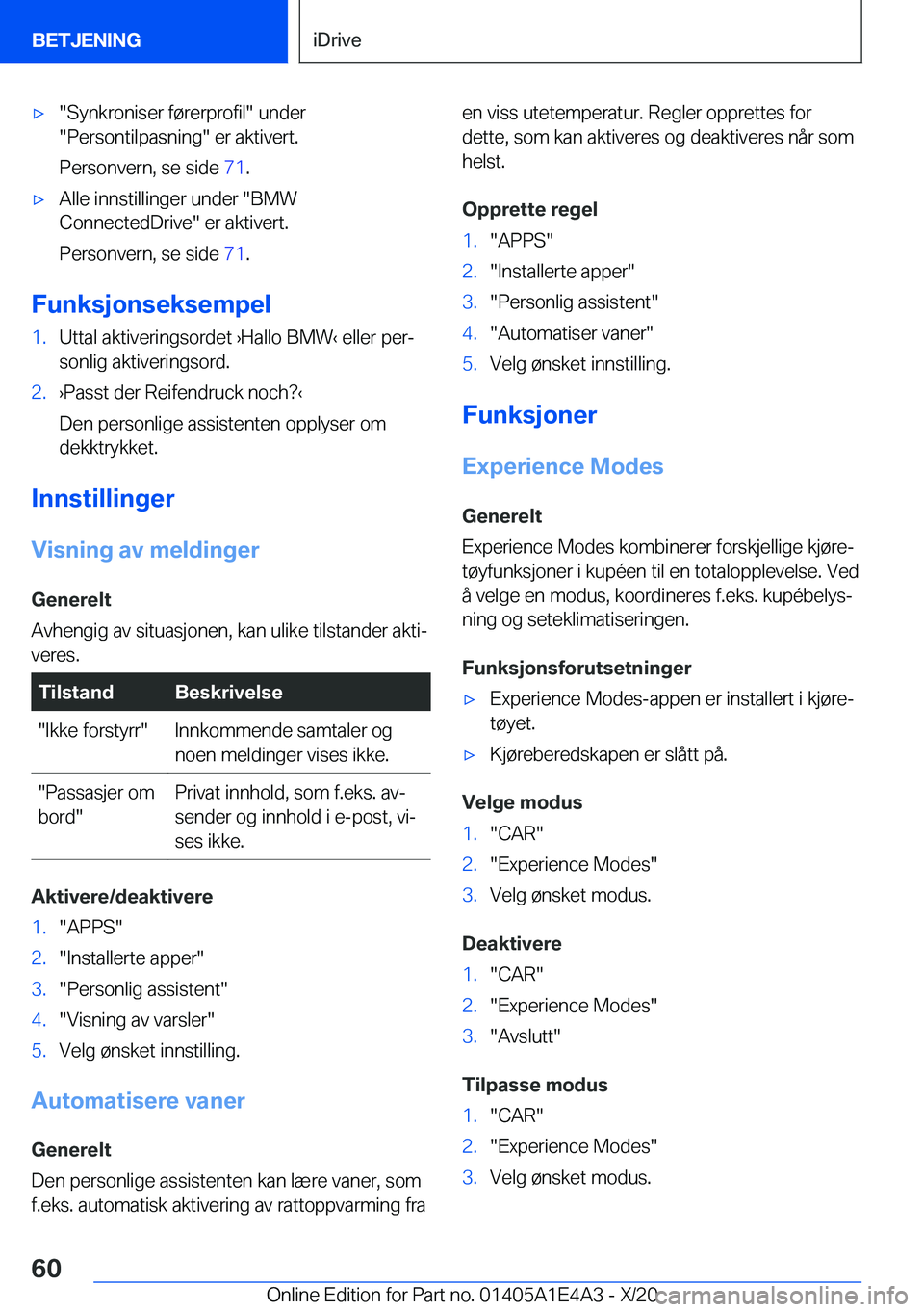 BMW M3 2021  InstruksjonsbØker (in Norwegian) 'x��S�y�n�k�r�o�n�i�s�e�r��f�