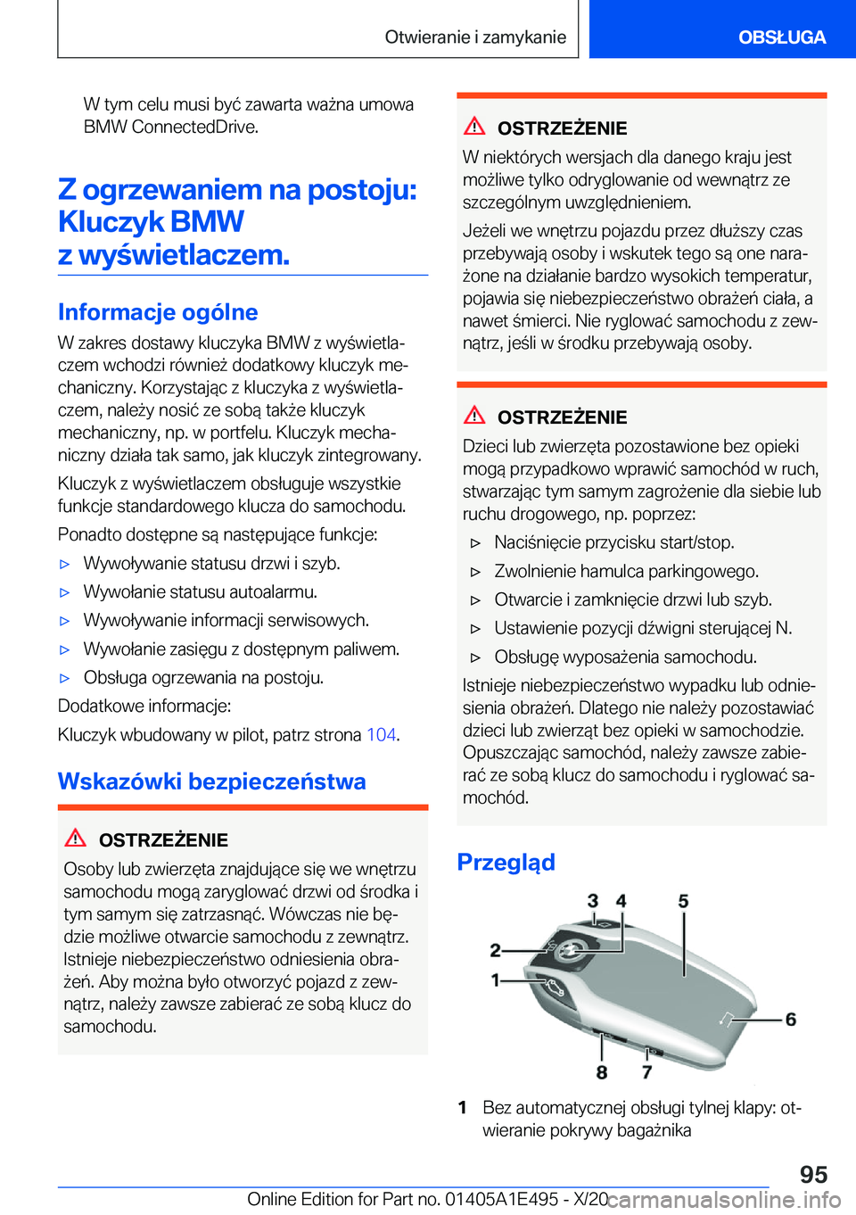 BMW M3 2021  Instrukcja obsługi (in Polish) �W��t�y�m��c�e�l�u��m�u�s�i��b�y�