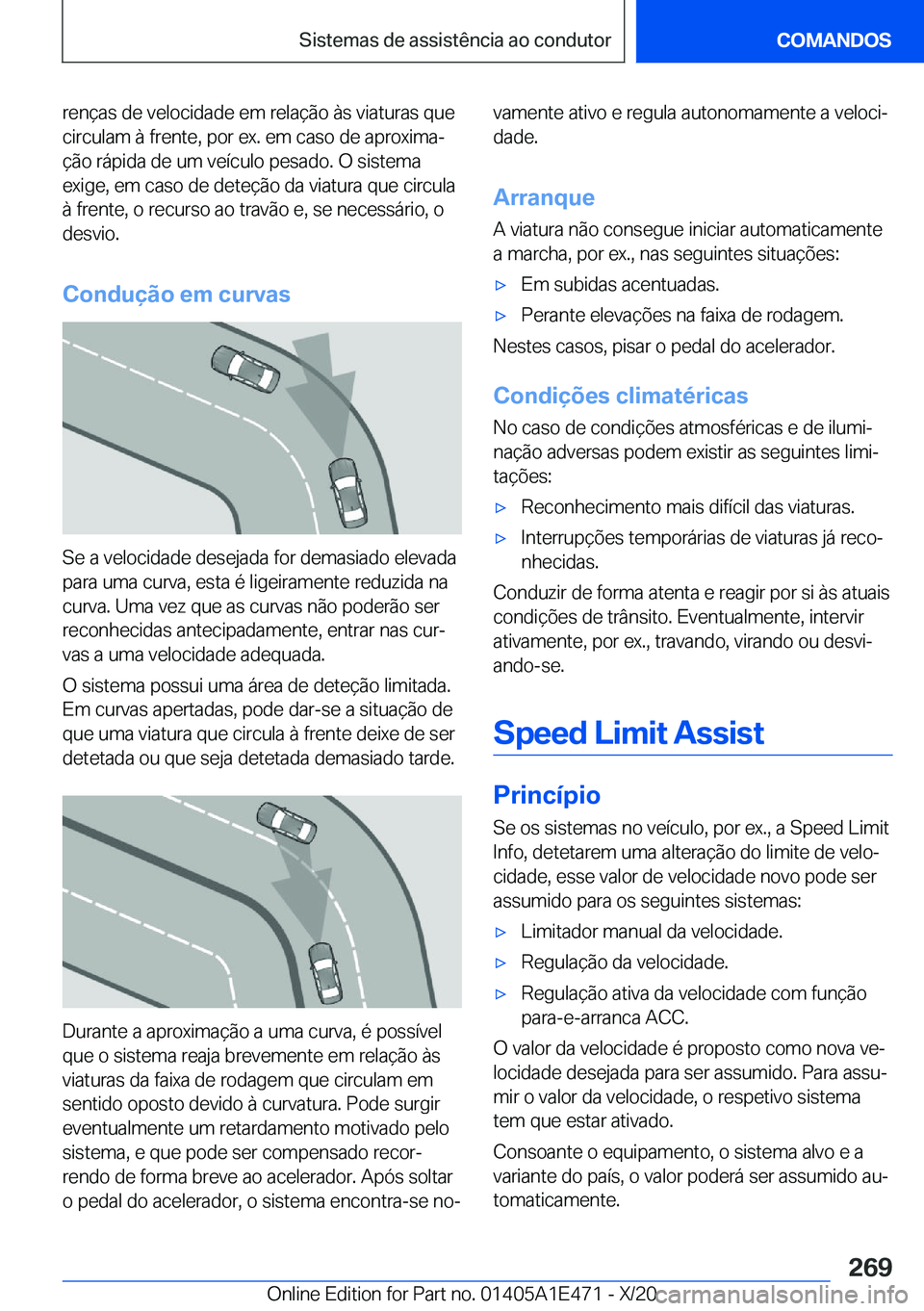 BMW M3 2021  Manual do condutor (in Portuguese) �r�e�n�