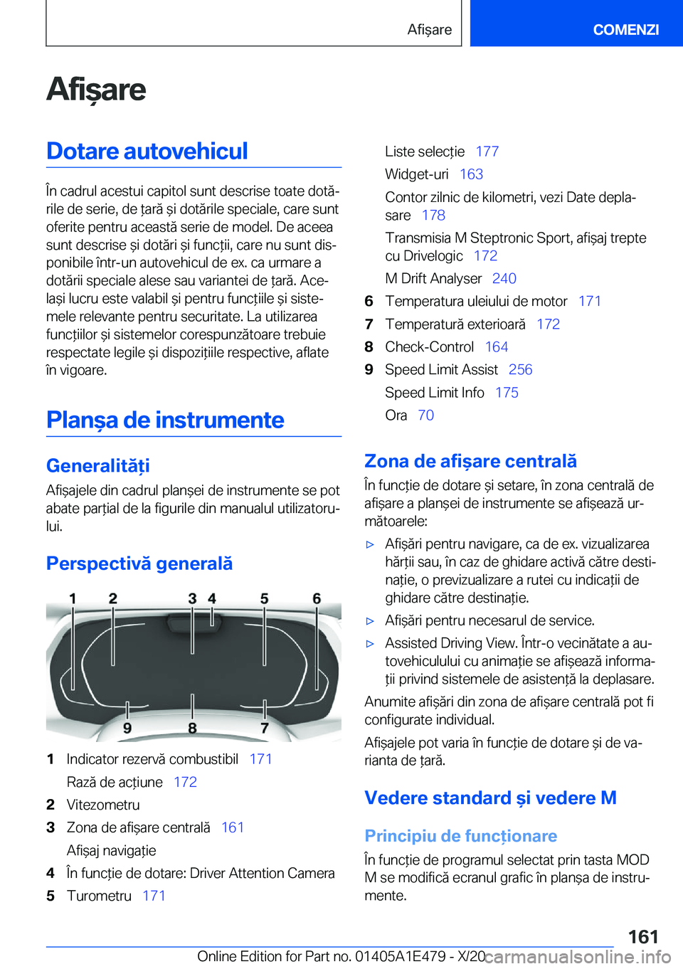 BMW M3 2021  Ghiduri De Utilizare (in Romanian) �A�f�i&�a�r�e�D�o�t�a�r�e��a�u�t�o�v�e�h�i�c�u�l
�