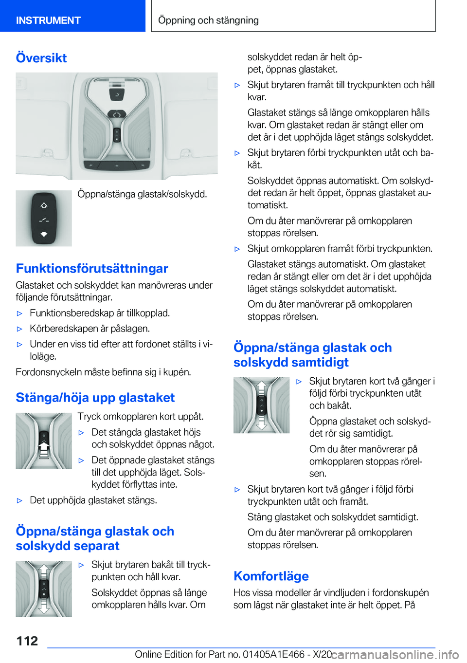 BMW M3 2021  InstruktionsbÖcker (in Swedish) �