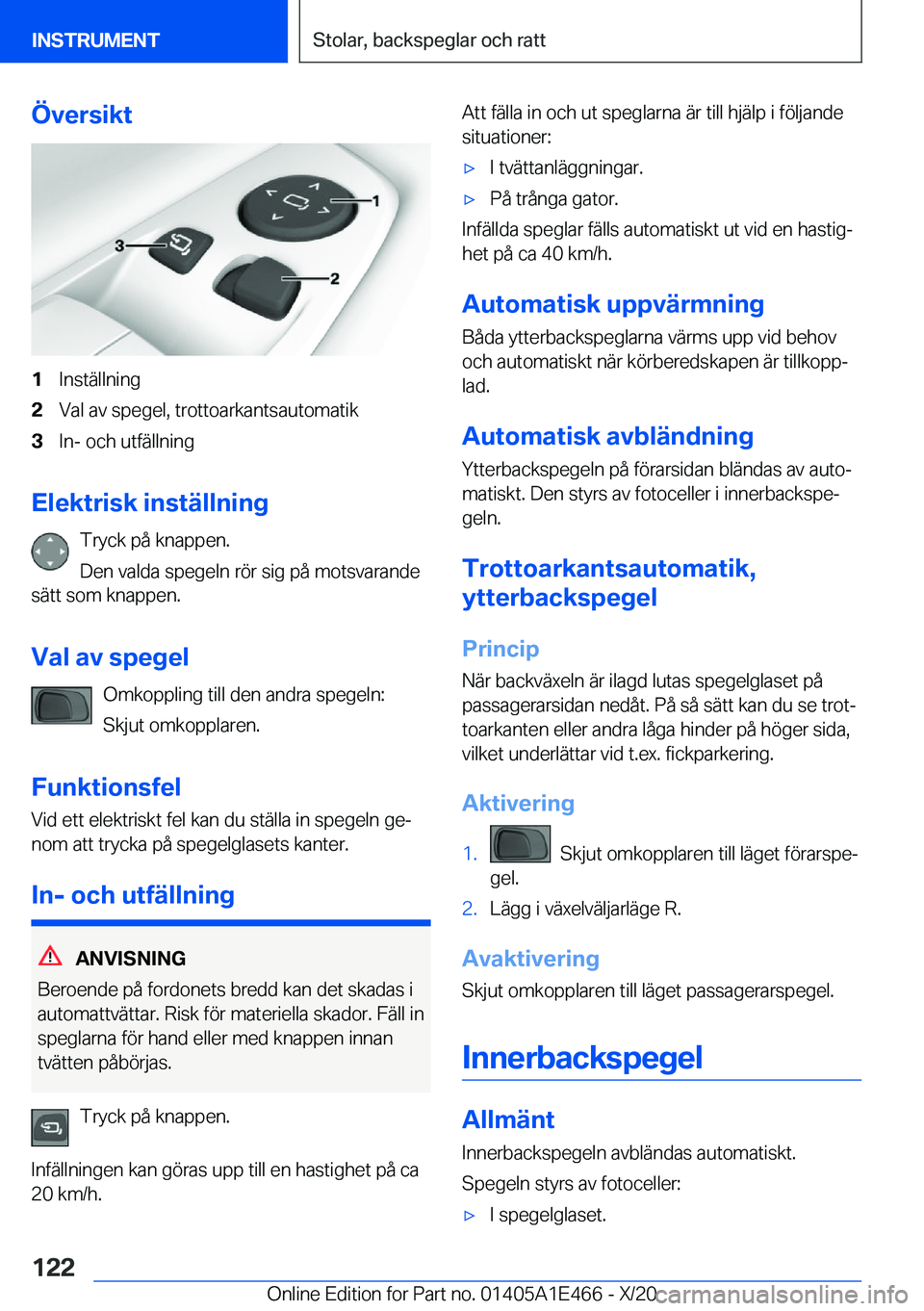 BMW M3 2021  InstruktionsbÖcker (in Swedish) �