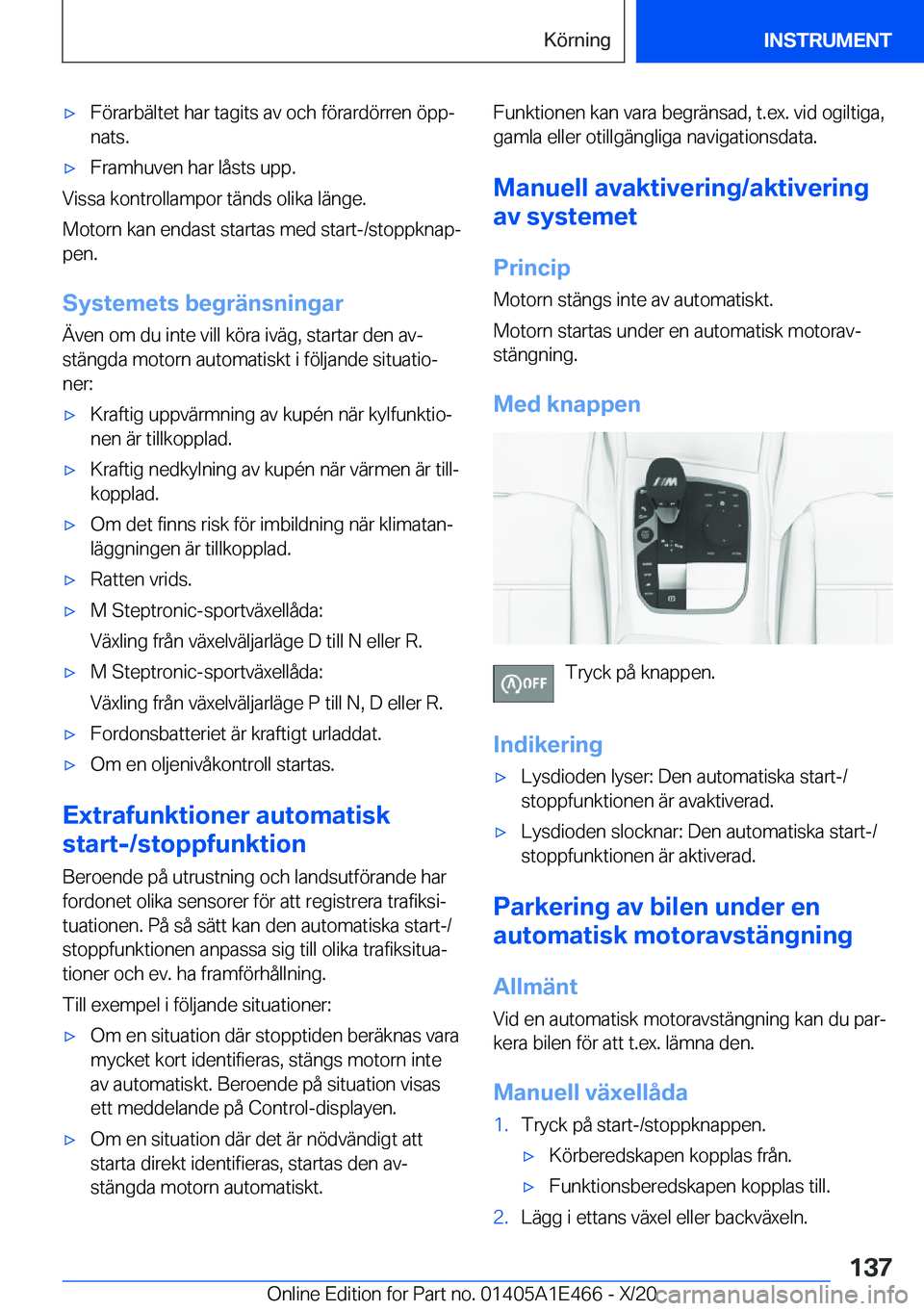 BMW M3 2021  InstruktionsbÖcker (in Swedish) 'x�F�