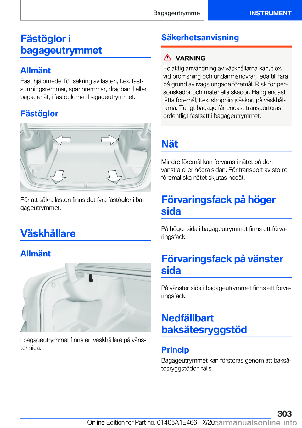 BMW M3 2021  InstruktionsbÖcker (in Swedish) �F�ä�s�t�
