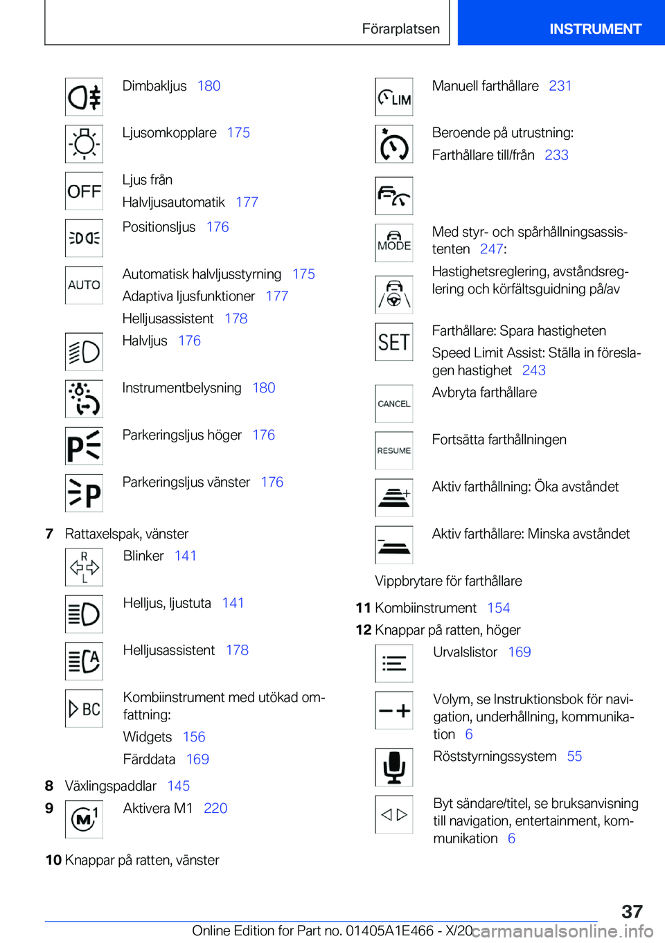 BMW M3 2021  InstruktionsbÖcker (in Swedish) �D�i�m�b�a�k�l�j�u�s\_�1�8�0�L�j�u�s�o�m�k�o�p�p�l�a�r�e\_ �1�7�5�L�j�u�s��f�r�å�n
�H�a�l�v�l�j�u�s�a�u�t�o�m�a�t�i�k\_ �1�7�7�P�o�s�i�t�i�o�n�s�l�j�u�s\_�1�7�6�A�u�t�o�m�a�t�i�s�k��h�a�l�v