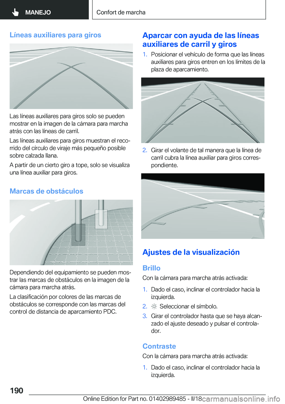 BMW M3 2018  Manuales de Empleo (in Spanish) �L�