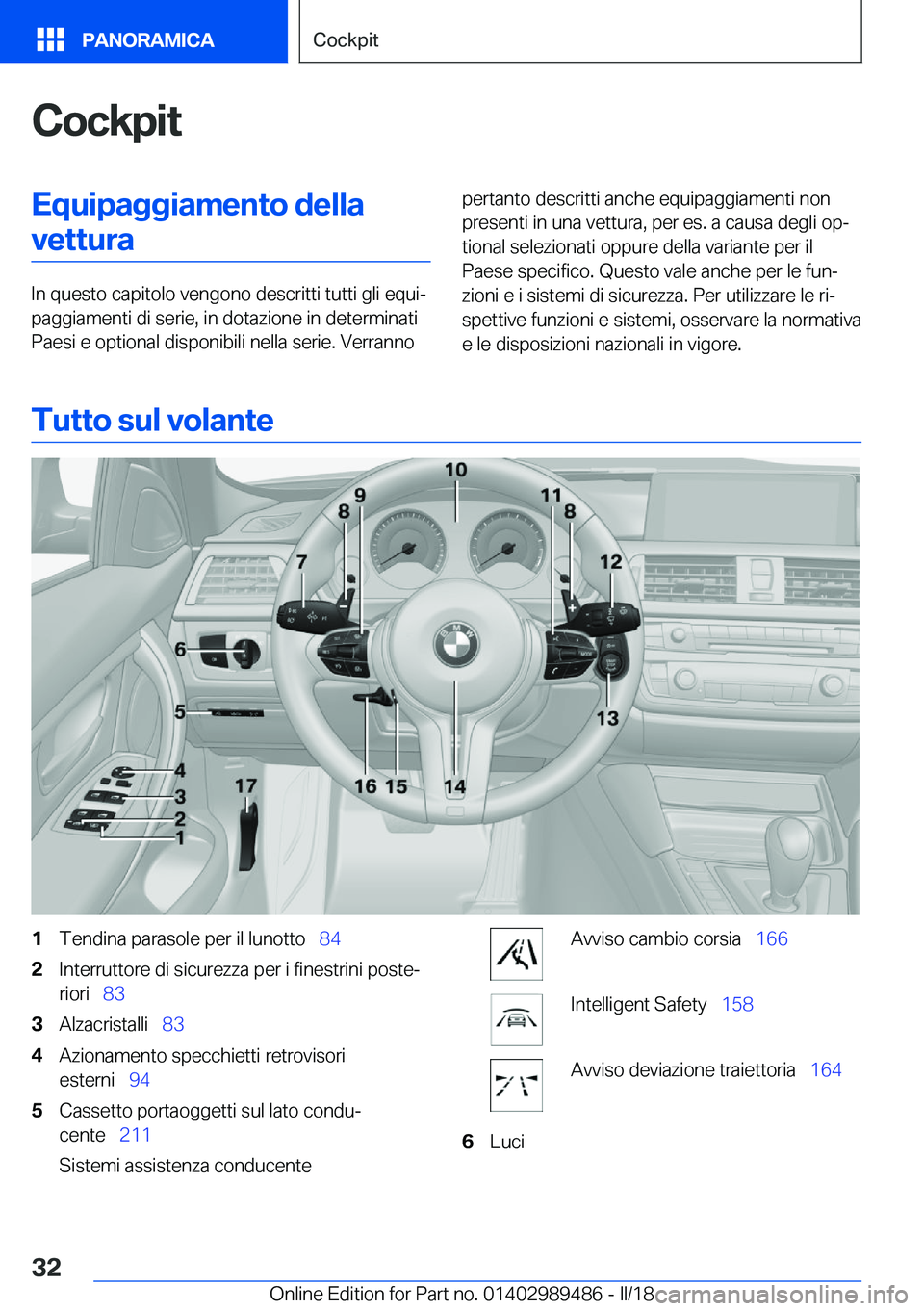BMW M3 2018  Libretti Di Uso E manutenzione (in Italian) �C�o�c�k�p�i�t�E�q�u�i�p�a�g�g�i�a�m�e�n�t�o��d�e�l�l�a�v�e�t�t�u�r�a
�I�n� �q�u�e�s�t�o� �c�a�p�i�t�o�l�o� �v�e�n�g�o�n�o� �d�e�s�c�r�i�t�t�i� �t�u�t�t�i� �g�l�i� �e�q�u�iª
�p�a�g�g�i�a�m�e�n�t�i�