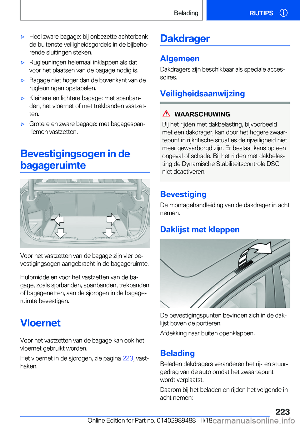 BMW M3 2018  Instructieboekjes (in Dutch) 'x�H�e�e�l� �z�w�a�r�e� �b�a�g�a�g�e�:� �b�i�j� �o�n�b�e�z�e�t�t�e� �a�c�h�t�e�r�b�a�n�k�d�e� �b�u�i�t�e�n�s�t�e� �v�e�i�l�i�g�h�e�i�d�s�g�o�r�d�e�l�s� �i�n� �d�e� �b�i�j�b�e�h�oj�r�e�n�d�e� �s�l