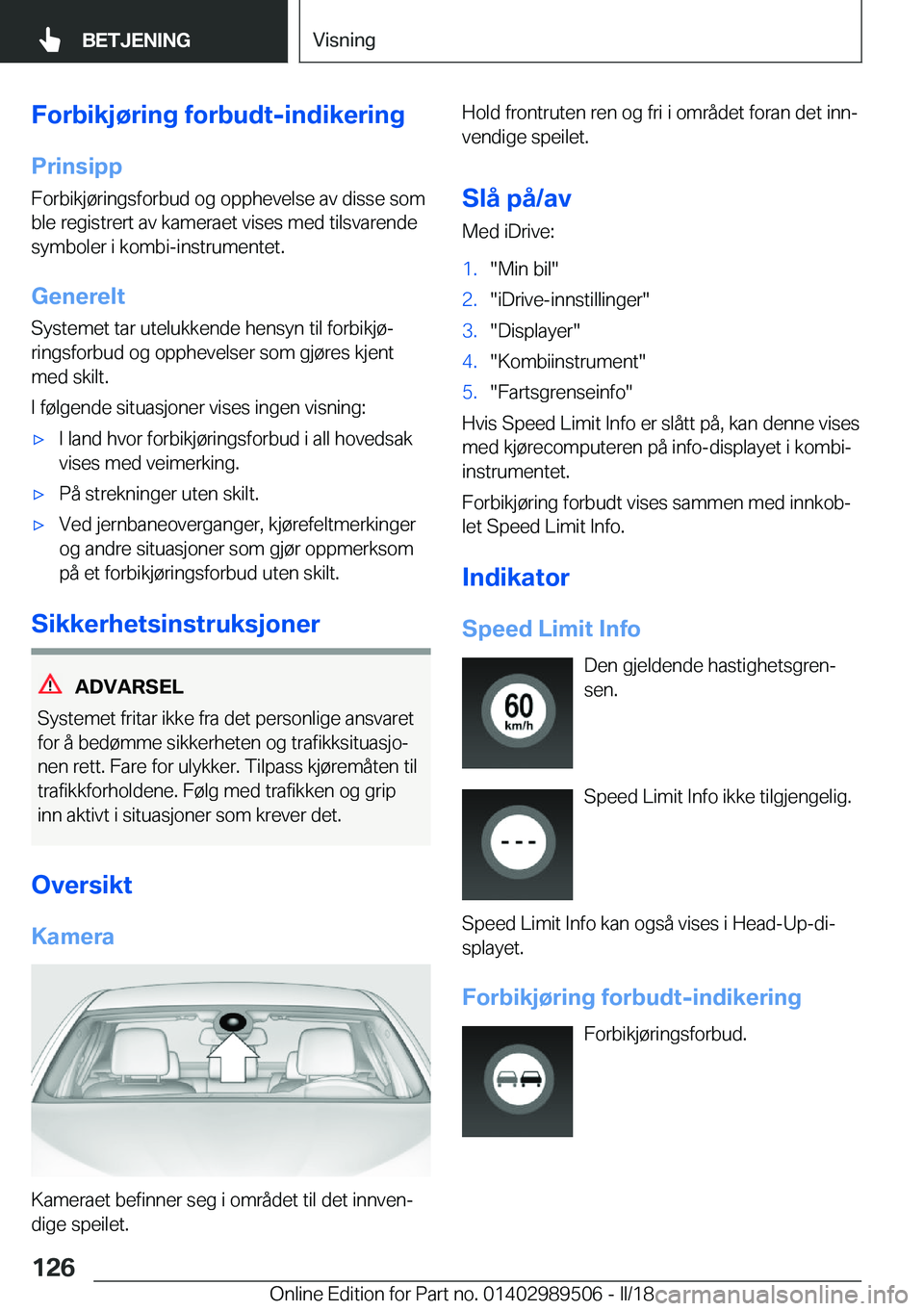 BMW M3 2018  InstruksjonsbØker (in Norwegian) �F�o�r�b�i�k�j�