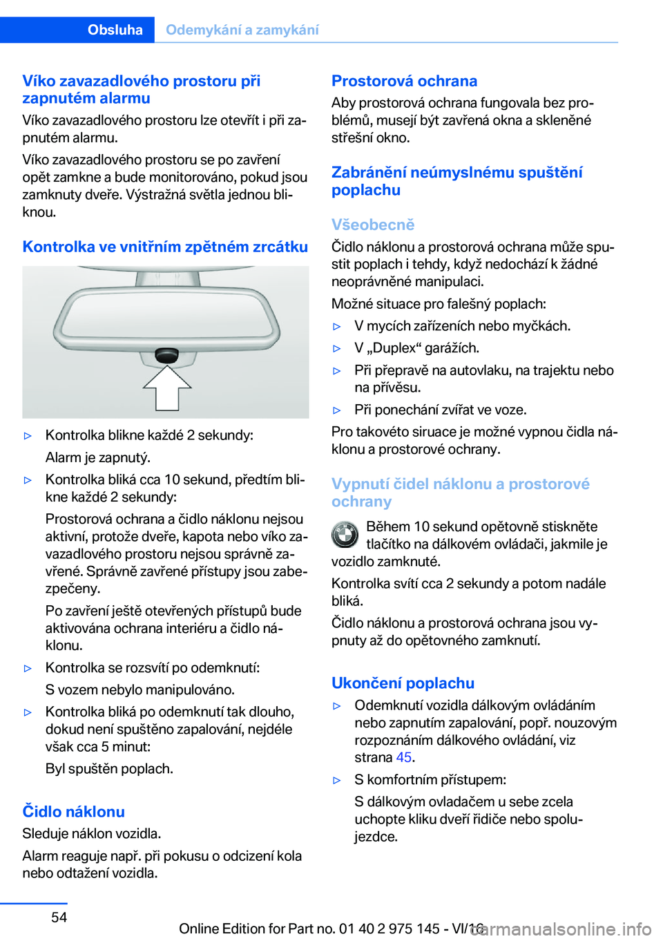 BMW M3 2017  Návod na použití (in Czech) �V�