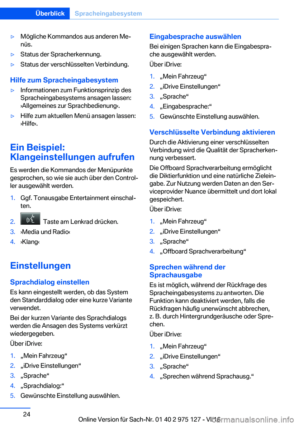 BMW M3 2017  Betriebsanleitungen (in German) 'y�M�