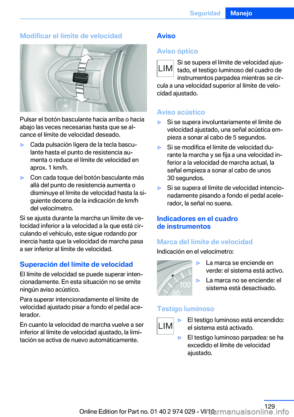 BMW M3 2017  Manuales de Empleo (in Spanish) �M�o�d�i�f�i�c�a�r��e�l��l�