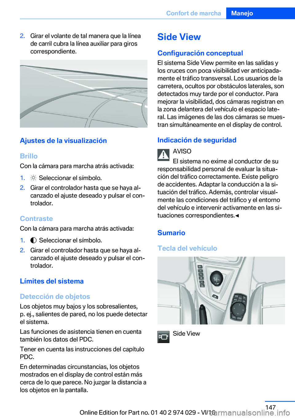 BMW M3 2017  Manuales de Empleo (in Spanish) �2�.�G�i�r�a�r� �e�l� �v�o�l�a�n�t�e� �d�e� �t�a�l� �m�a�n�e�r�a� �q�u�e� �l�a� �l�
