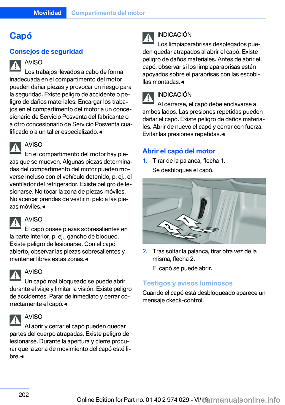BMW M3 2017  Manuales de Empleo (in Spanish) �C�a�p�