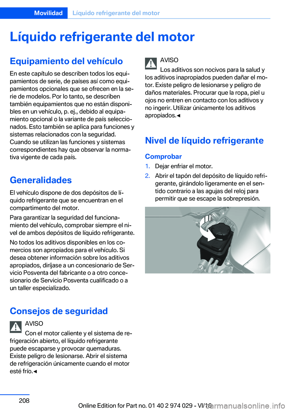 BMW M3 2017  Manuales de Empleo (in Spanish) �L�