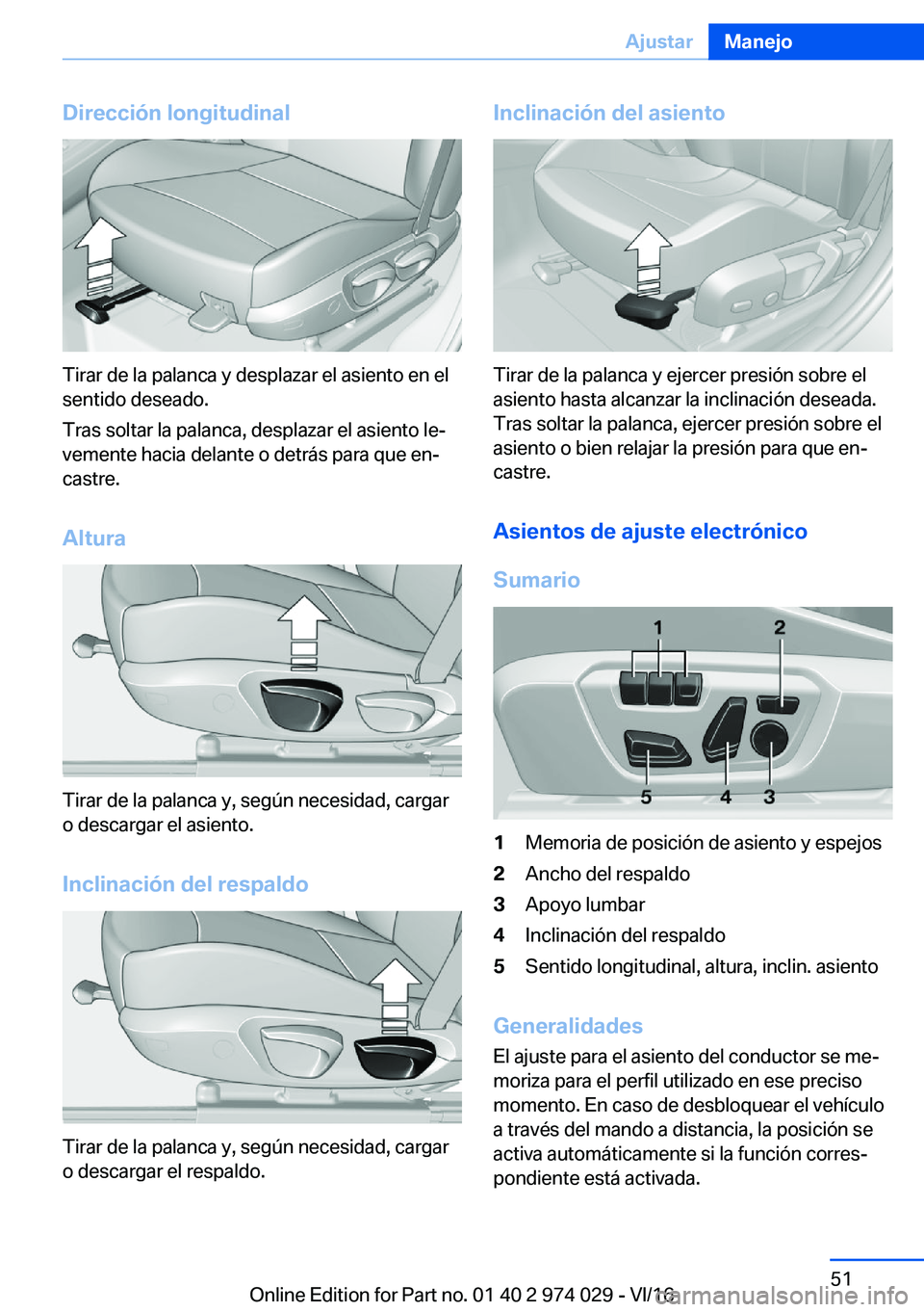 BMW M3 2017  Manuales de Empleo (in Spanish) �D�i�r�e�c�c�i�