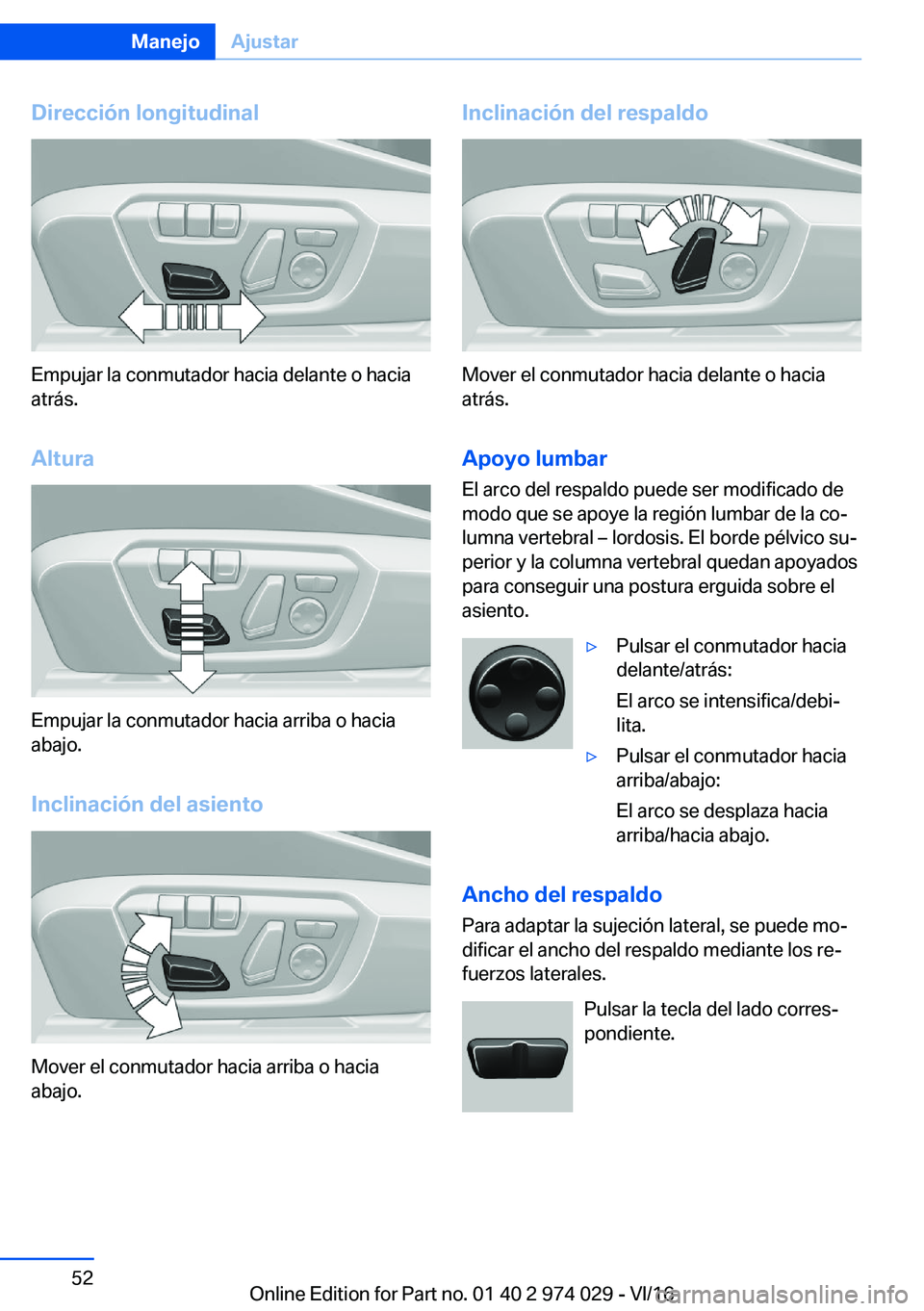 BMW M3 2017  Manuales de Empleo (in Spanish) �D�i�r�e�c�c�i�