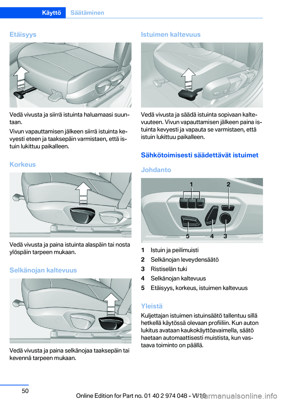 BMW M3 2017  Omistajan Käsikirja (in Finnish) �E�t�