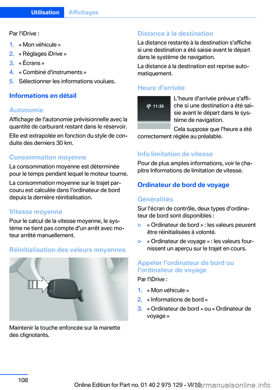 BMW M3 2017  Notices Demploi (in French) �P�a�r� �l�'�i�D�r�i�v�e� �:�1�.�k� �M�o�n� �v�é�h�i�c�u�l�e� �{�2�.�k� �R�é�g�l�a�g�e�s� �i�D�r�i�v�e� �{�3�.�k� �É�c�r�a�n�s� �{�4�.�k� �C�o�m�b�i�n�é� �d�'�i�n�s�t�r�u�m�e�n�t�s� �{�5�.