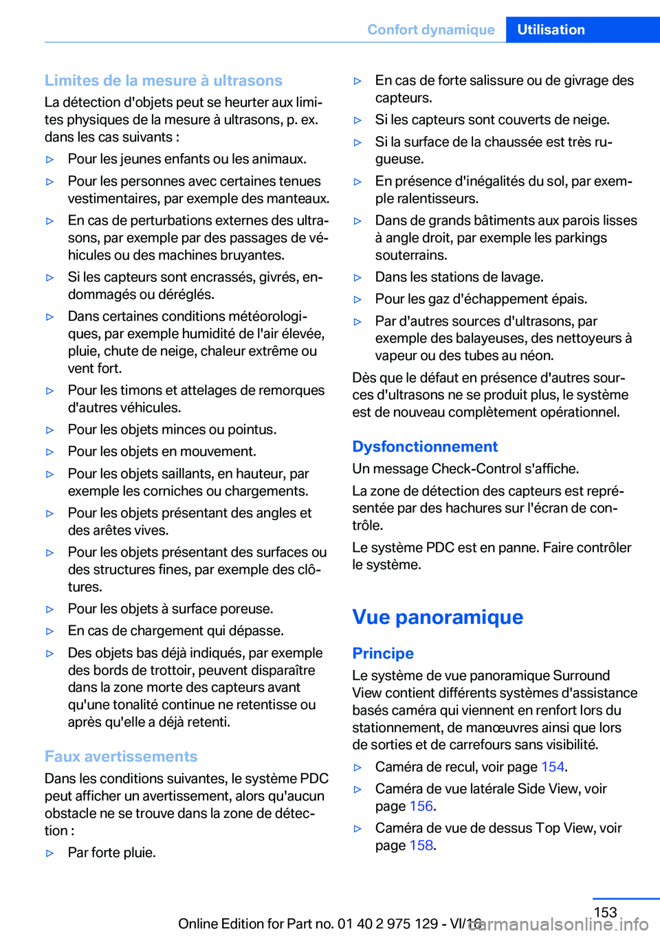 BMW M3 2017  Notices Demploi (in French) �L�i�m�i�t�e�s��d�e��l�a��m�e�s�u�r�e��