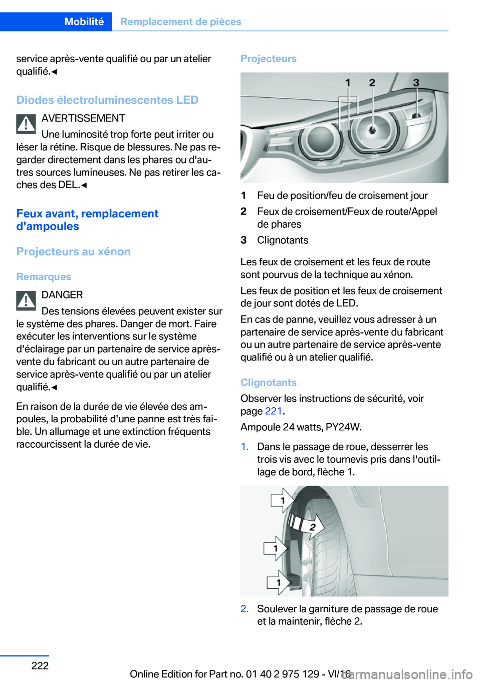 BMW M3 2017  Notices Demploi (in French) �s�e�r�v�i�c�e� �a�p�r�è�s�-�v�e�n�t�e� �q�u�a�l�i�f�i�é� �o�u� �p�a�r� �u�n� �a�t�e�l�i�e�r
�q�u�a�l�i�f�i�é�.'