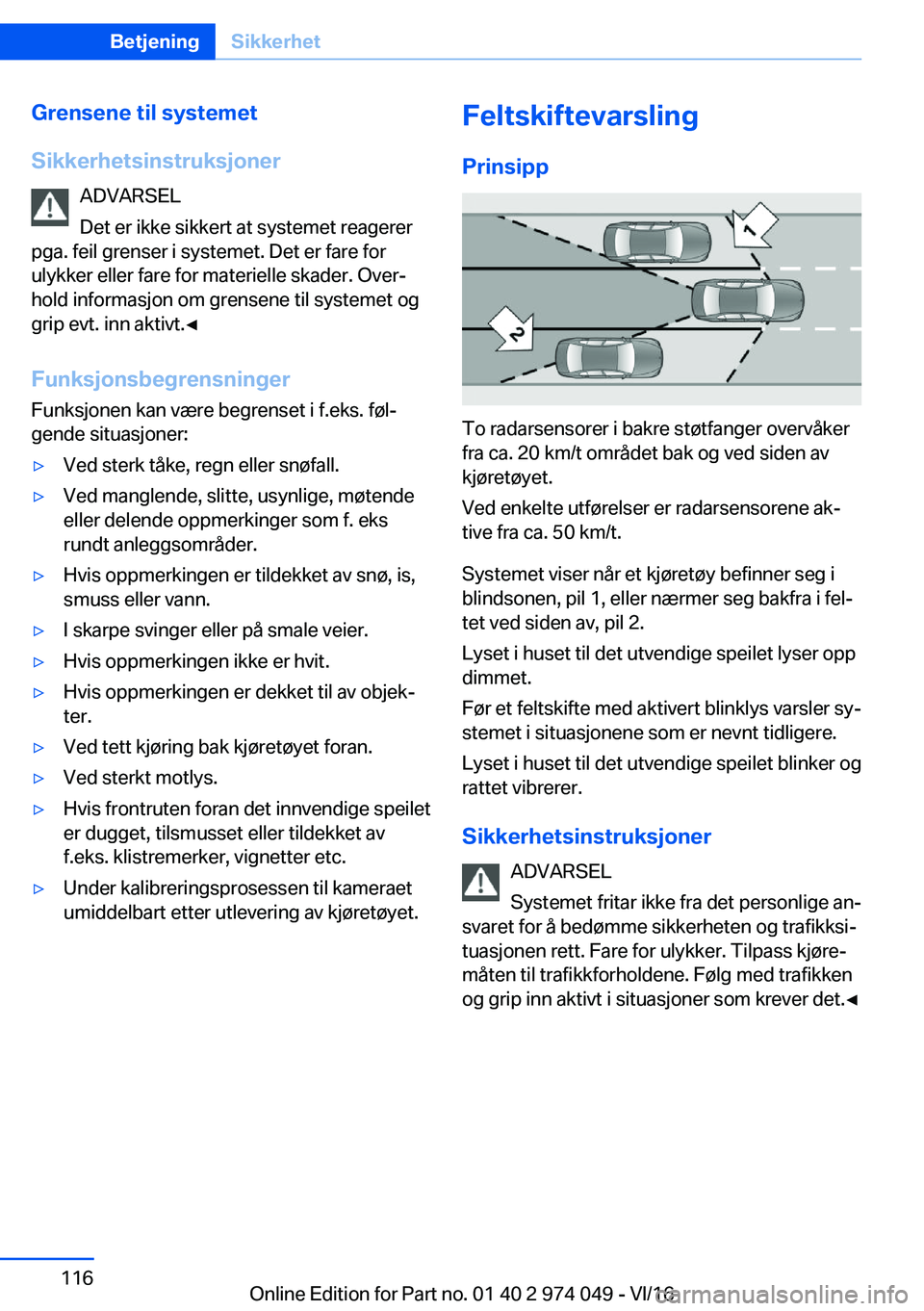 BMW M3 2017  Instructieboekjes (in Dutch) �G�r�e�n�s�e�n�e��t�i�l��s�Z�s�t�e�m�e�t
�S�i�k�k�e�r�h�e�t�s�i�n�s�t�r�u�k�s�j�o�n�e�r �A�D�V�A�R�S�E�L
�D�e�t� �e�r� �i�k�k�e� �s�i�k�k�e�r�t� �a�t� �s�y�s�t�e�m�e�t� �r�e�a�g�e�r�e�r
�p�g�a�.� �f