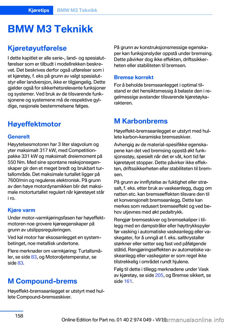 BMW M3 2017  Instructieboekjes (in Dutch) �B�M�W��M�3��T�e�k�n�i�k�k�K�j�