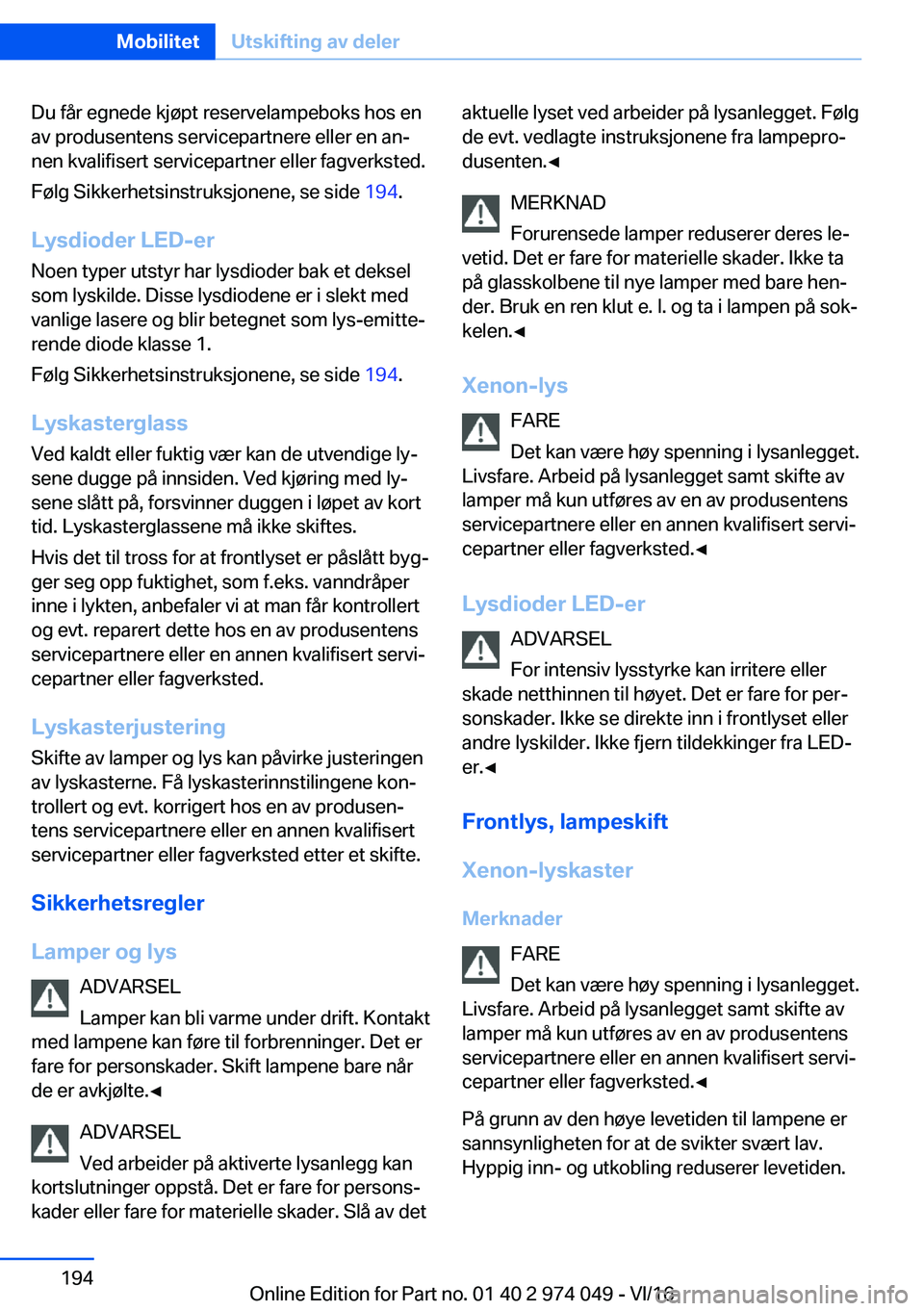 BMW M3 2017  Instructieboekjes (in Dutch) �D�u� �f�å�r� �e�g�n�e�d�e� �k�j�