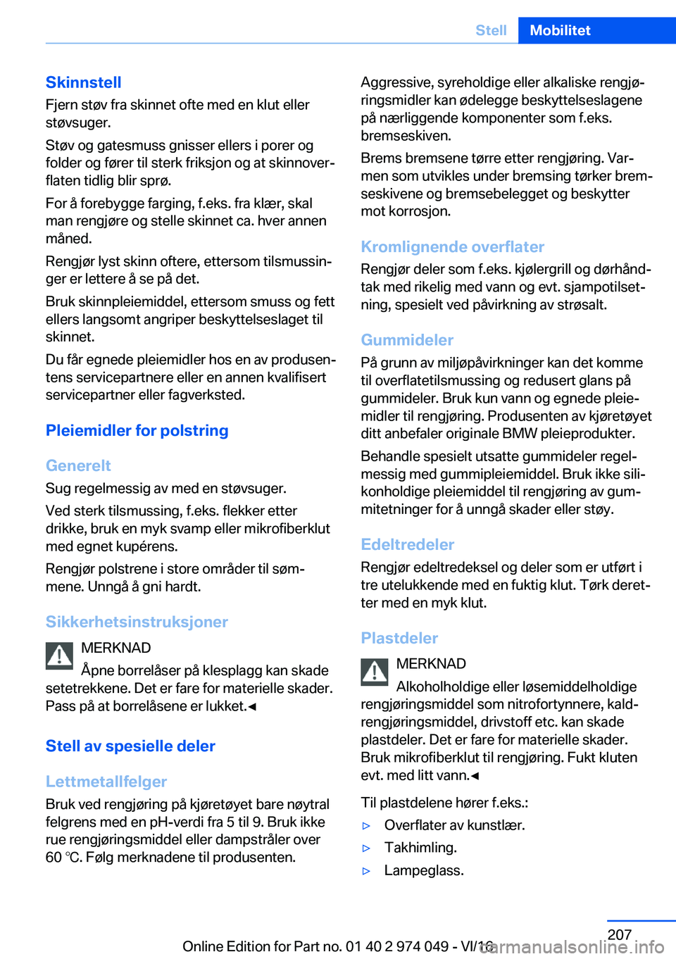 BMW M3 2017  Instructieboekjes (in Dutch) �S�k�i�n�n�s�t�e�l�l
�F�j�e�r�n� �s�t�