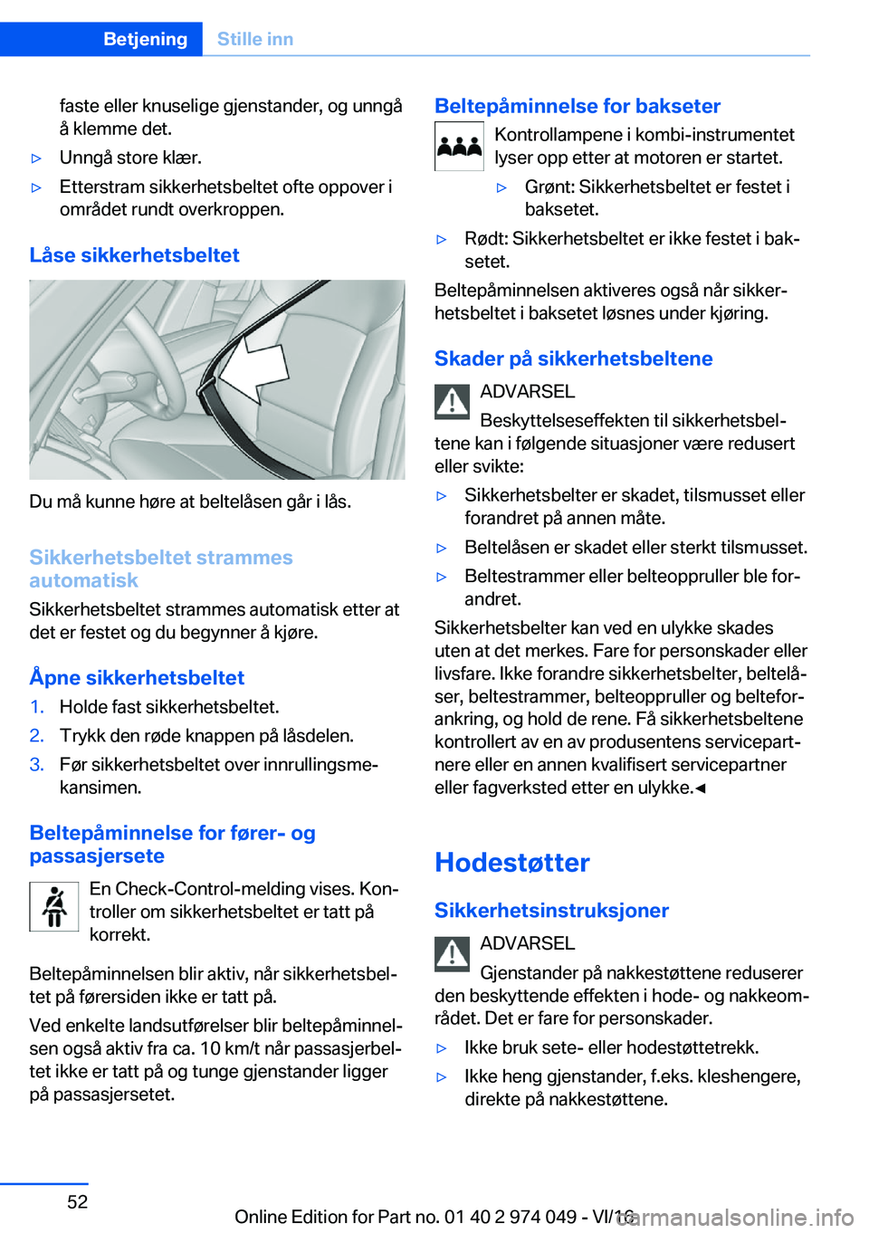 BMW M3 2017  InstruksjonsbØker (in Norwegian) �f�a�s�t�e� �e�l�l�e�r� �k�n�u�s�e�l�i�g�e� �g�j�e�n�s�t�a�n�d�e�r�,� �o�g� �u�n�n�g�å�å� �k�l�e�m�m�e� �d�e�t�.'y�U�n�n�g�å� �s�t�o�r�e� �k�l�æ�r�.'y�E�t�t�e�r�s�t�r�a�m� �s�i�k�k�e�r�h�e