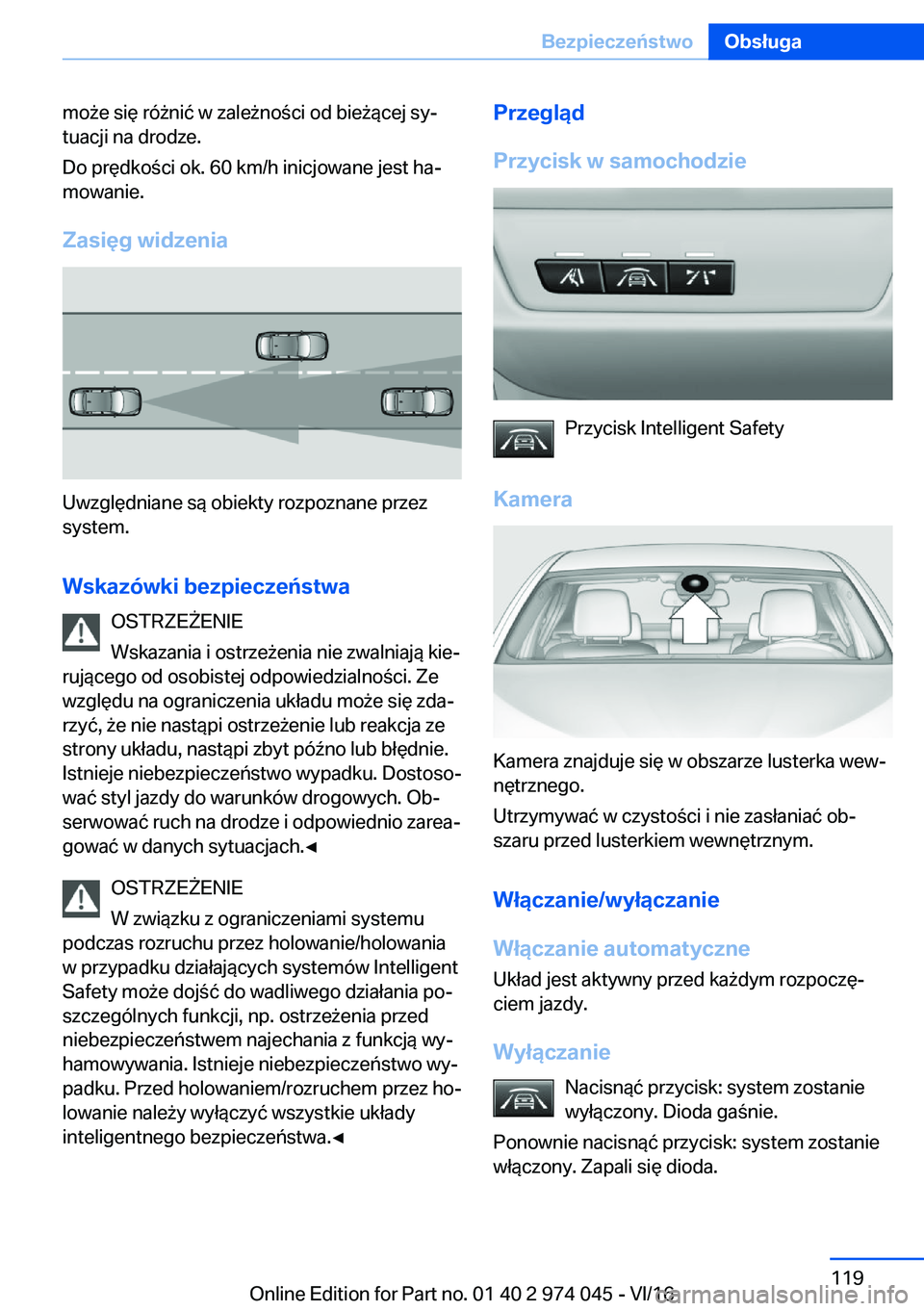 BMW M3 2017  Instrukcja obsługi (in Polish) �m�o 9�e� �s�i�