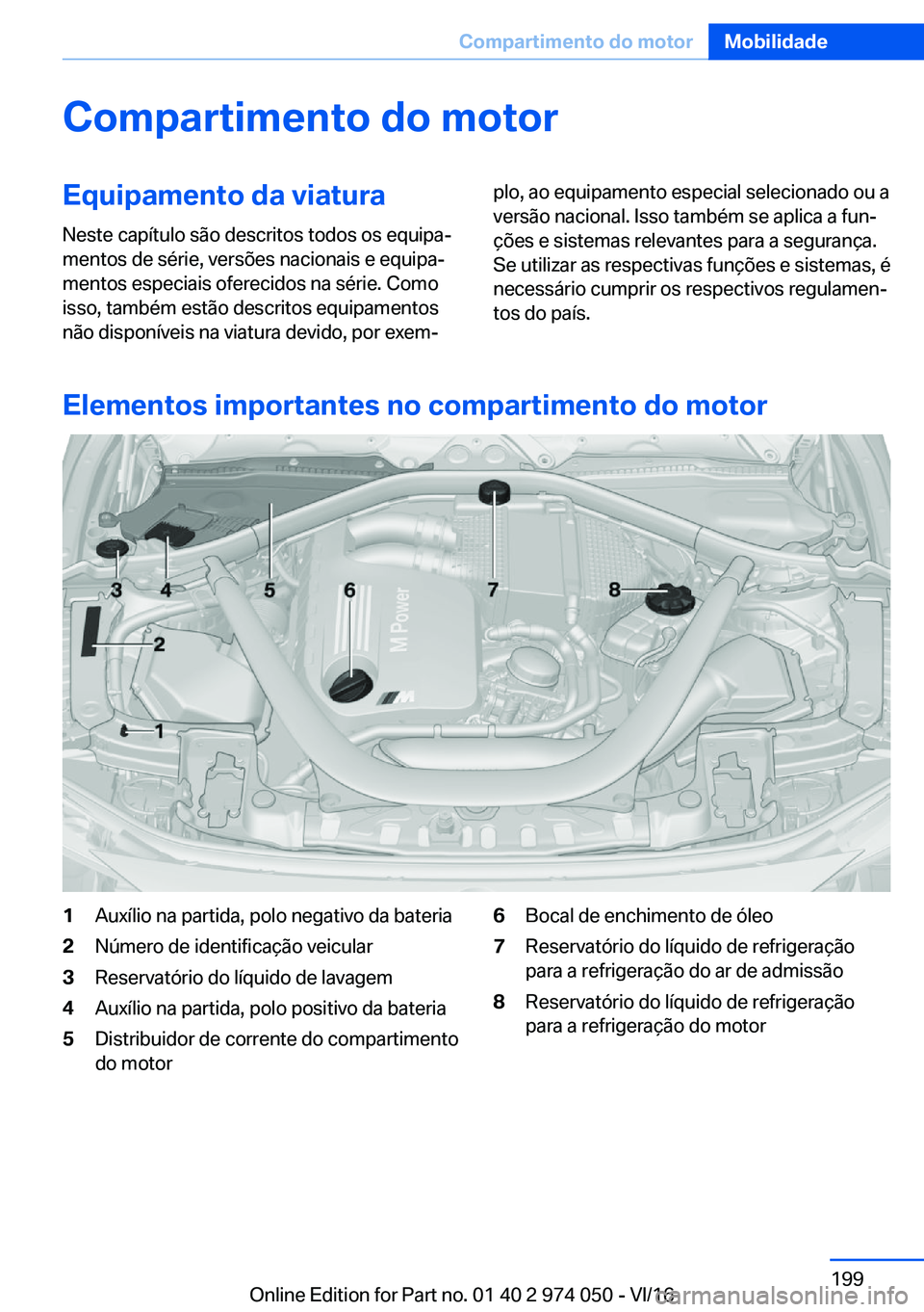 BMW M3 2017  Manual do condutor (in Portuguese) �C�o�m�p�a�r�t�i�m�e�n�t�o��d�o��m�o�t�o�r�E�q�u�i�p�a�m�e�n�t�o��d�a��v�i�a�t�u�r�a�N�e�s�t�e� �c�a�p�
