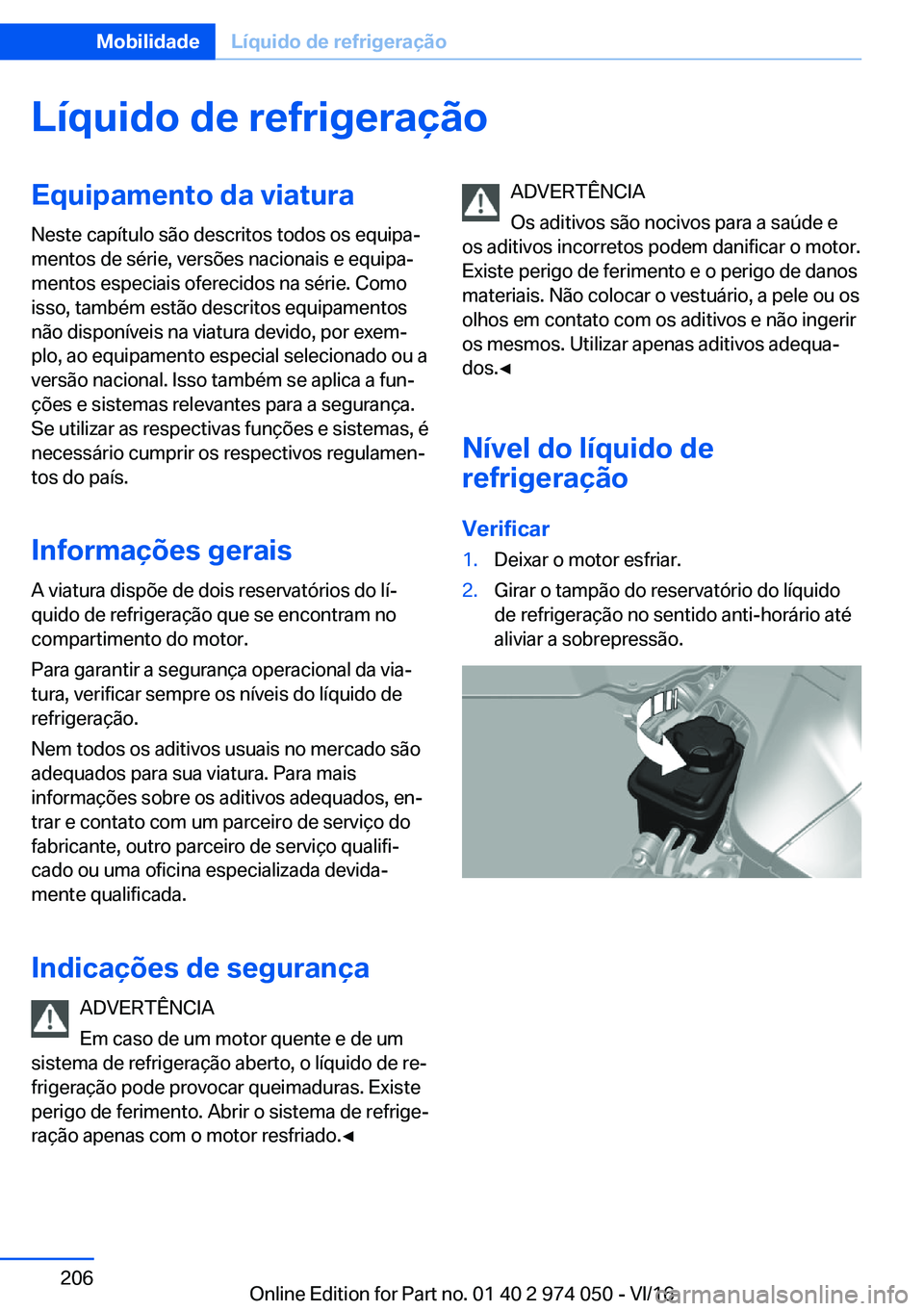 BMW M3 2017  Manual do condutor (in Portuguese) �L�