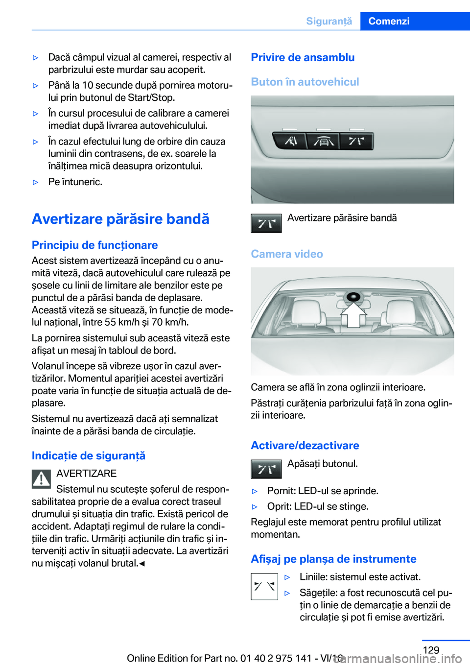 BMW M3 2017  Ghiduri De Utilizare (in Romanian) 'y�D�a�c�