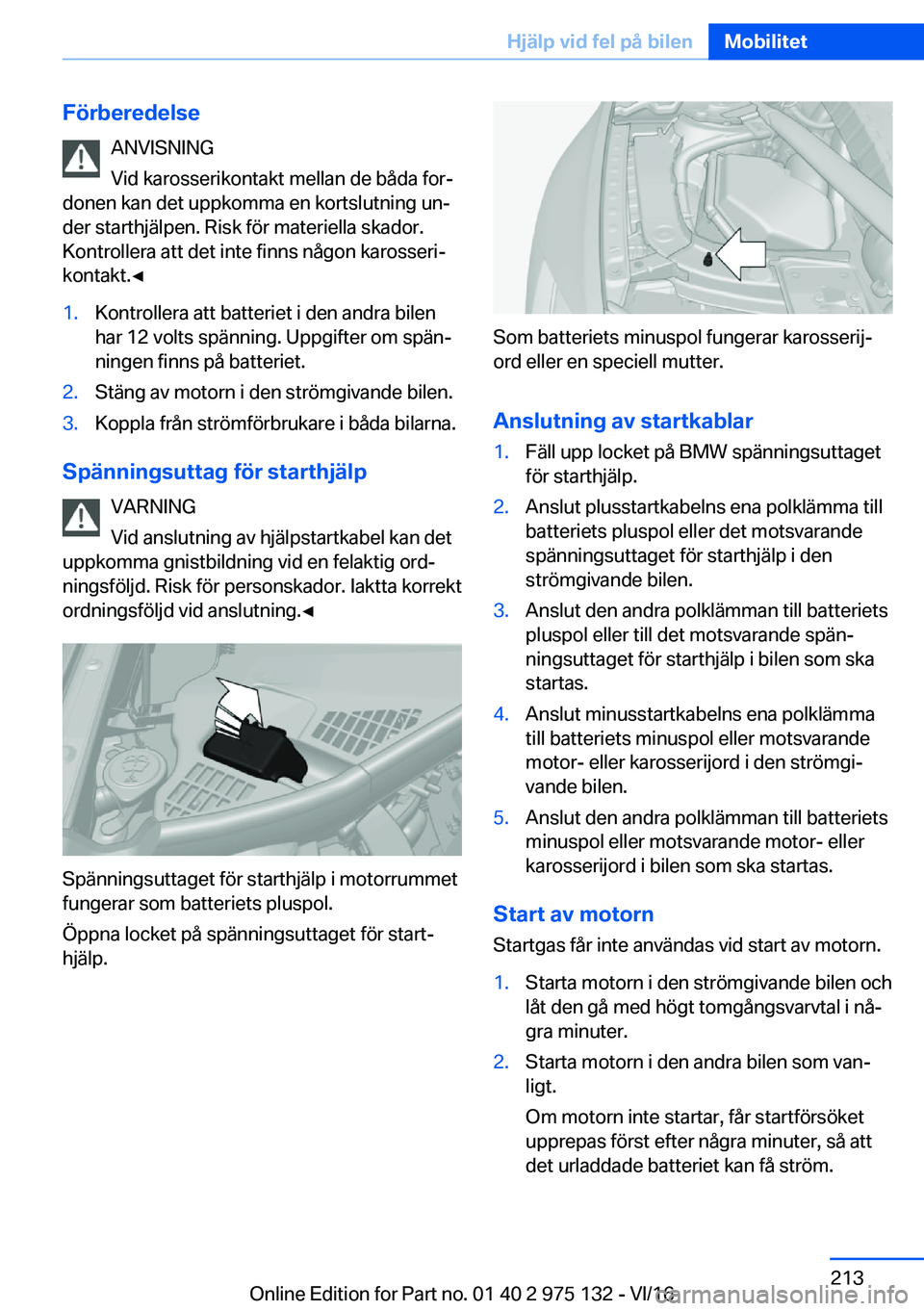 BMW M3 2017  InstruktionsbÖcker (in Swedish) �F�