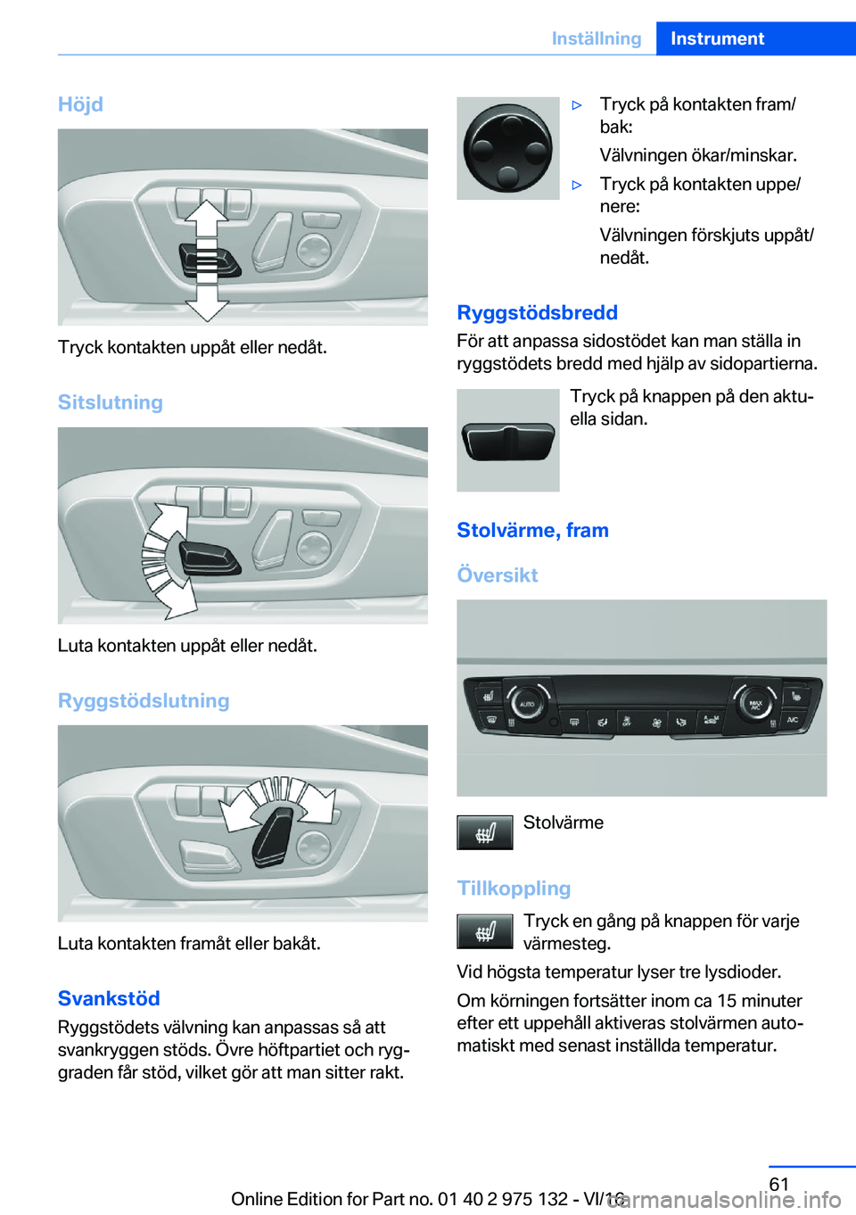 BMW M3 2017  InstruktionsbÖcker (in Swedish) �H�