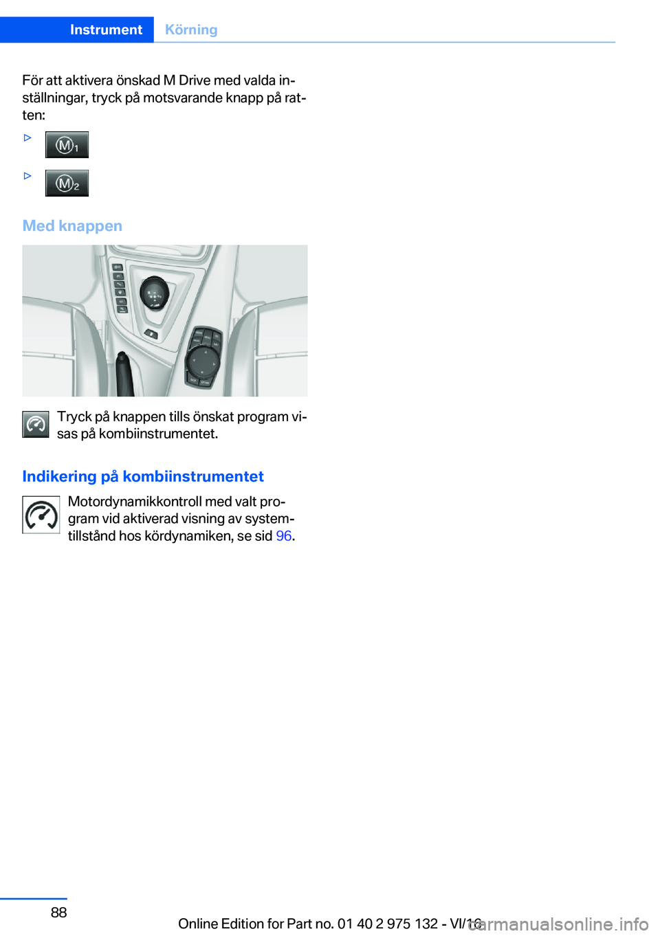 BMW M3 2017  InstruktionsbÖcker (in Swedish) �F�