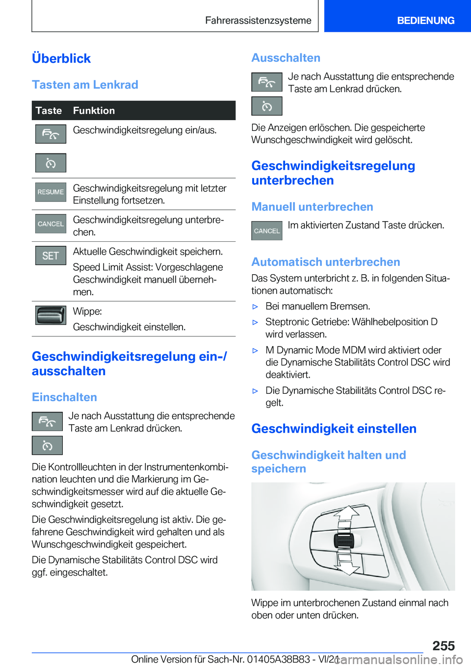 BMW M4 2022  Betriebsanleitungen (in German) �