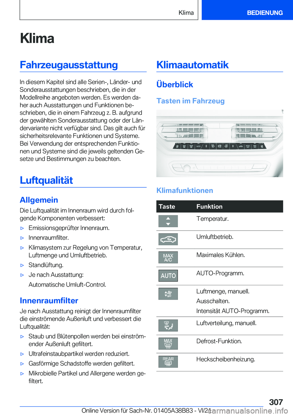 BMW M4 2022  Betriebsanleitungen (in German) �K�l�i�m�a�F�a�h�r�z�e�u�g�a�u�s�s�t�a�t�t�u�n�g
�I�n��d�i�e�s�e�m��K�a�p�i�t�e�l��s�i�n�d��a�l�l�e��S�e�r�i�e�n�-�,��L�