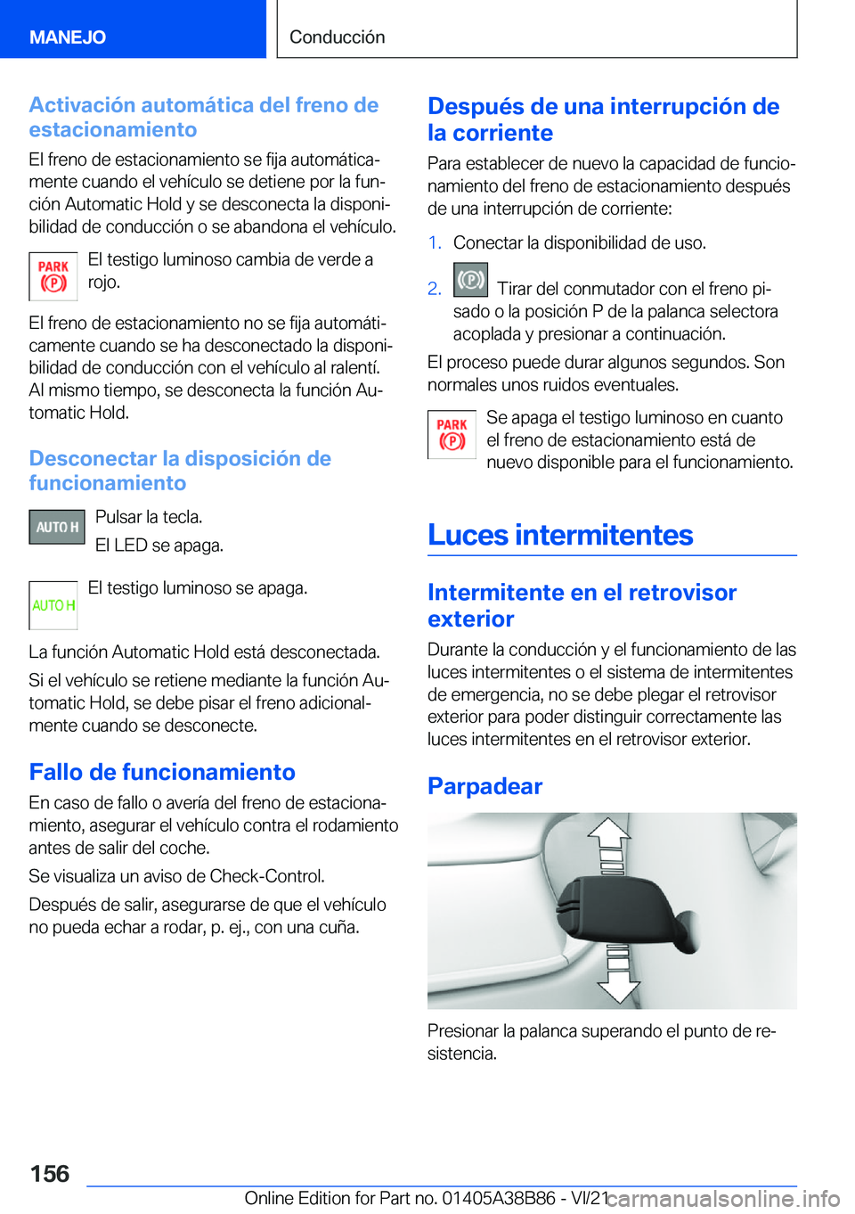 BMW M4 2022  Manuales de Empleo (in Spanish) �A�c�t�i�v�a�c�i�