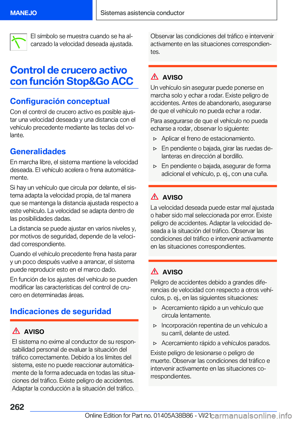BMW M4 2022  Manuales de Empleo (in Spanish) �E�l��s�