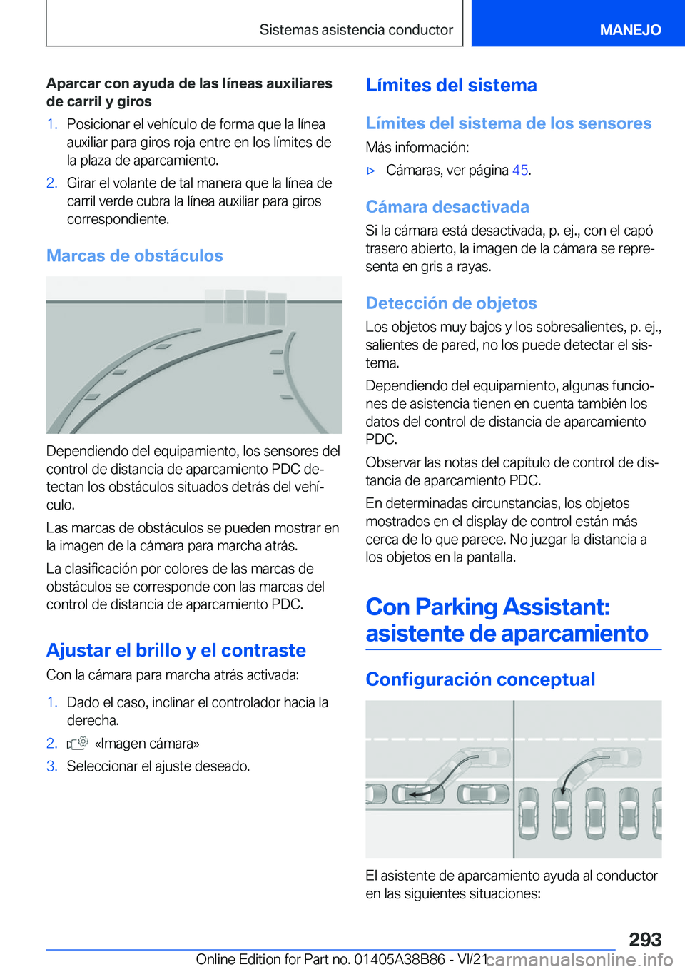 BMW M4 2022  Manuales de Empleo (in Spanish) �A�p�a�r�c�a�r��c�o�n��a�y�u�d�a��d�e��l�a�s��l�