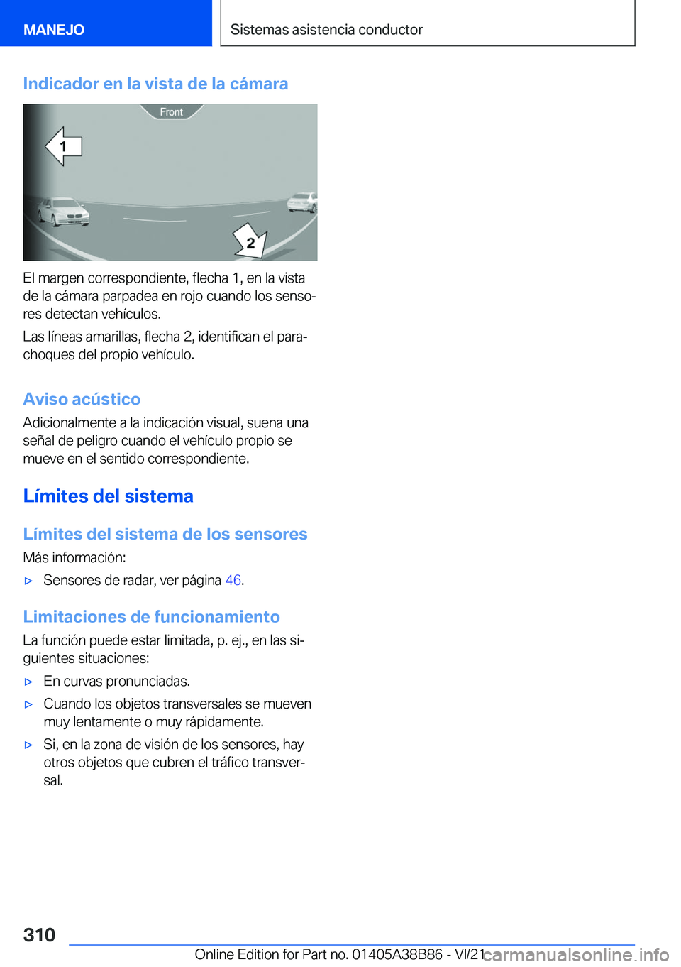 BMW M4 2022  Manuales de Empleo (in Spanish) �I�n�d�i�c�a�d�o�r��e�n��l�a��v�i�s�t�a��d�e��l�a��c�